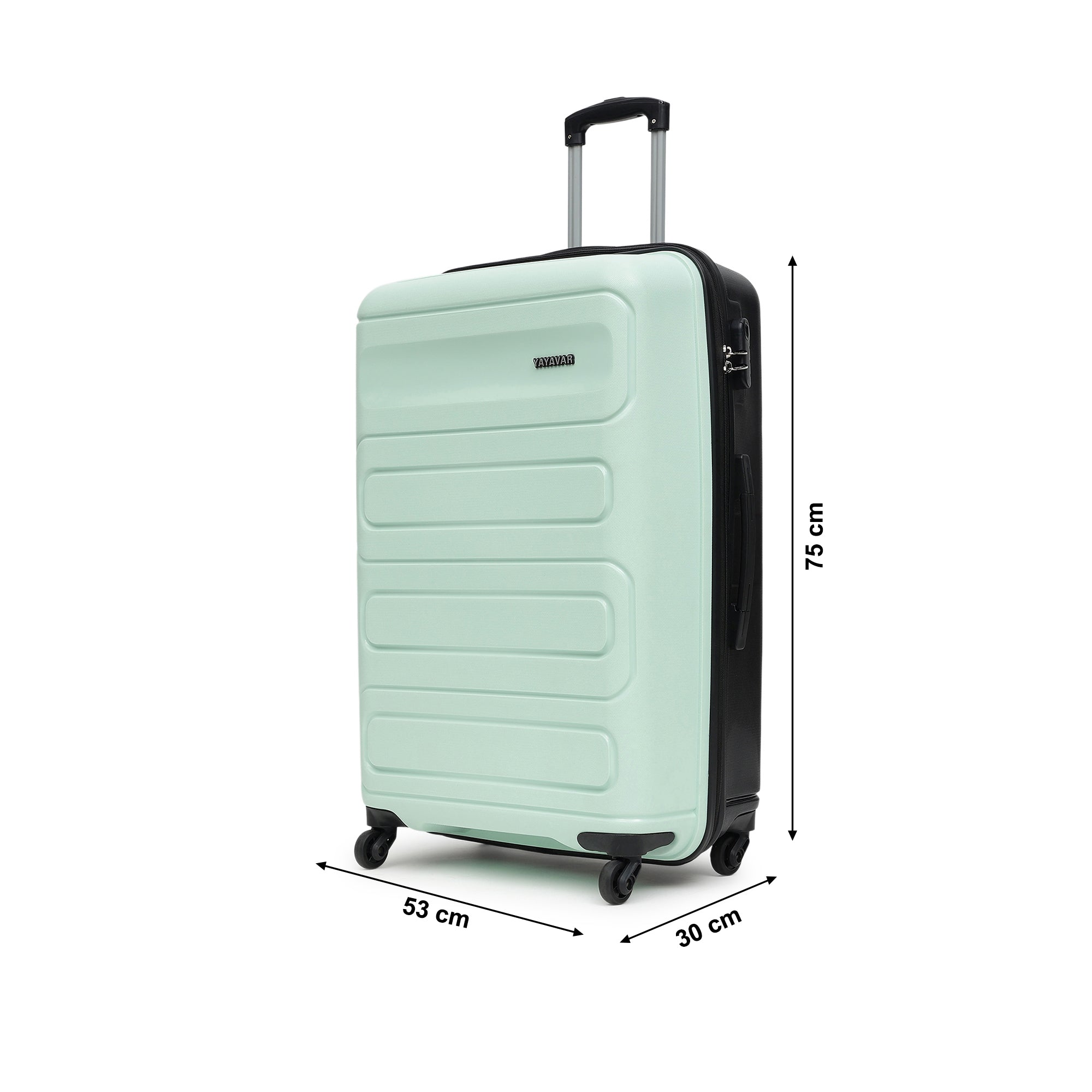 Tokyo Dual Green-Black Large Trolley
