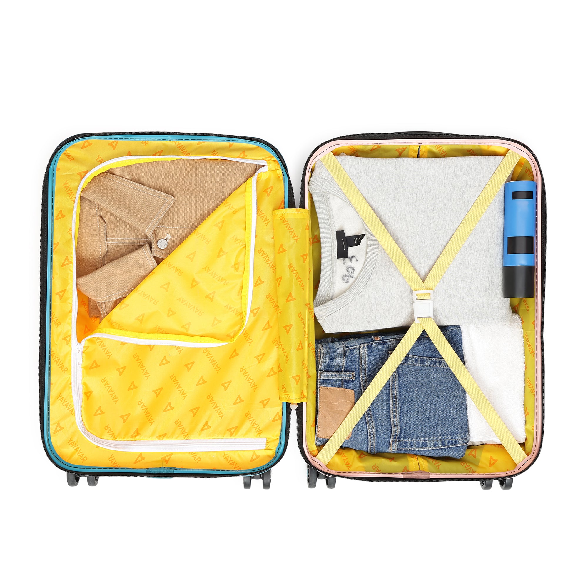 Tokyo Remix Pink-Teal Small Trolley