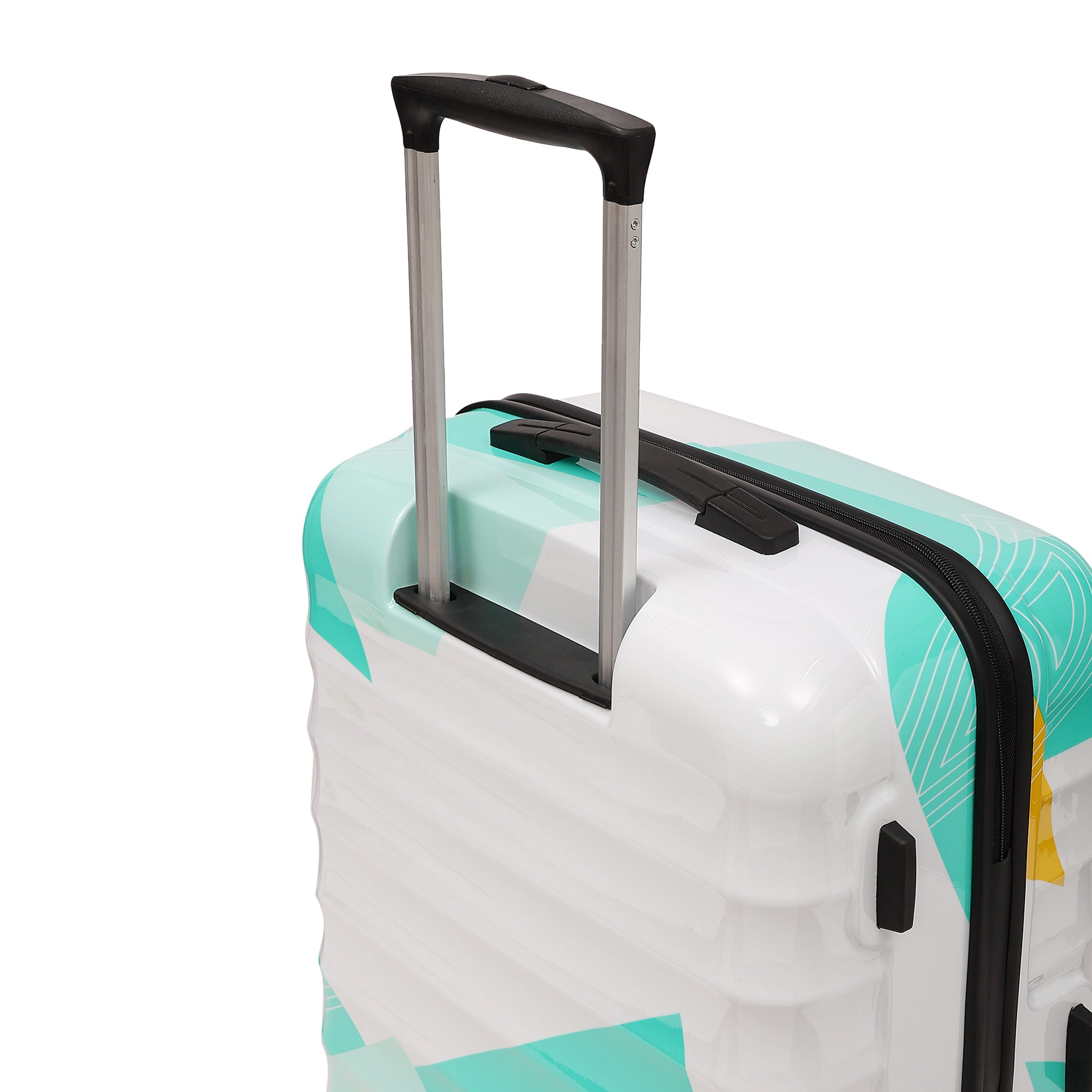 Mexico Printed Teal Set Of 2 Trolley