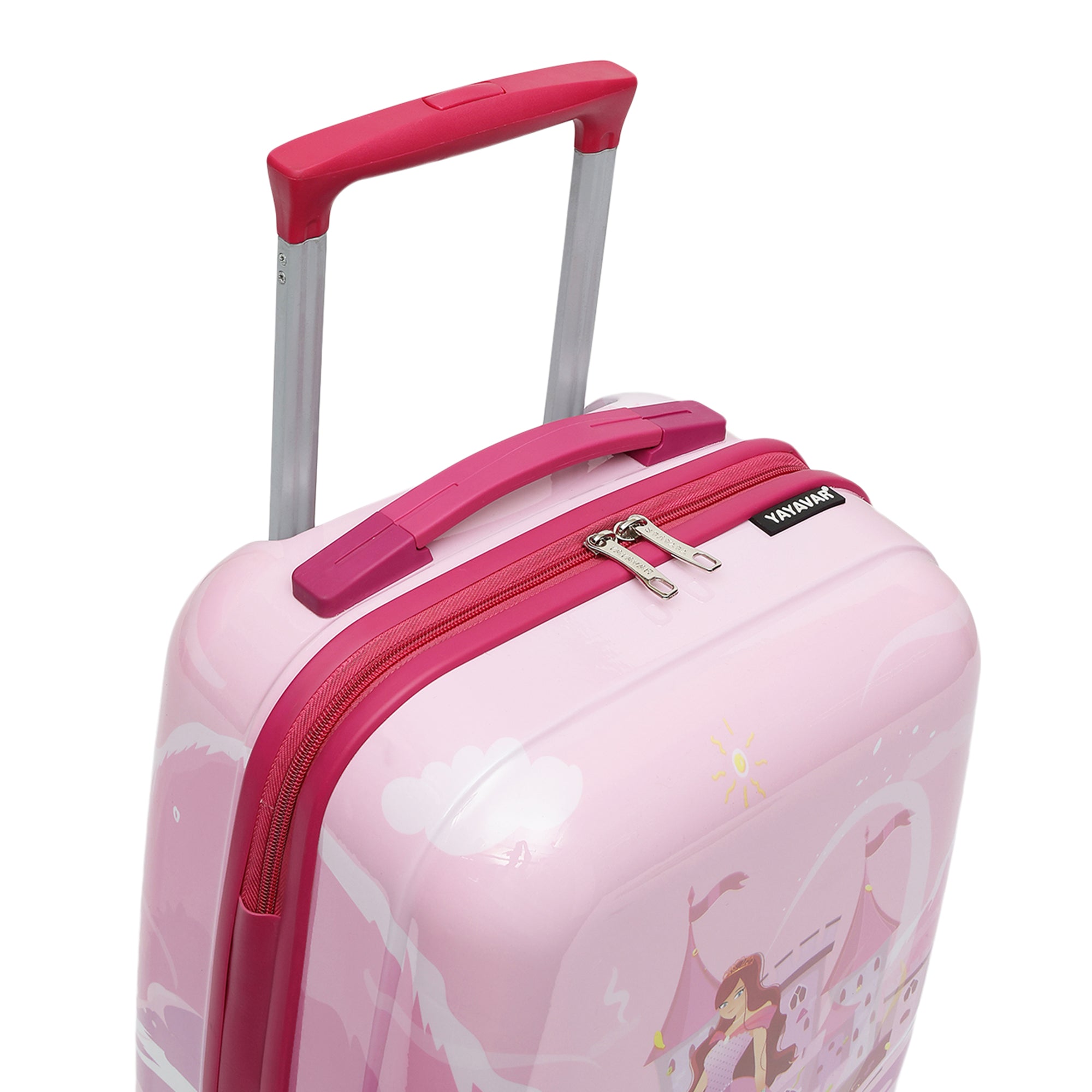 Pink princess for kids small trolley