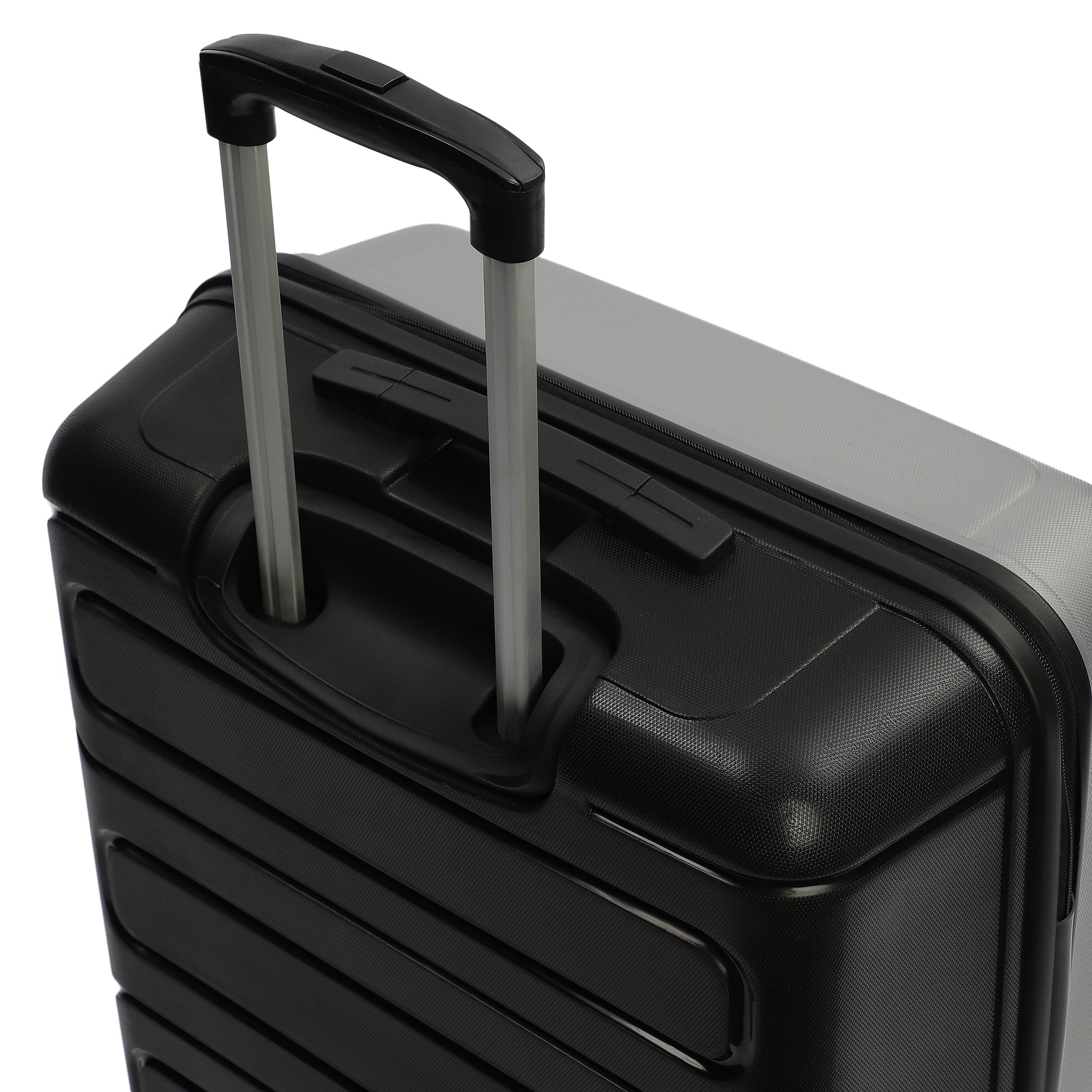 Tokyo Dual Silver-Black Set Of 3 Trolley