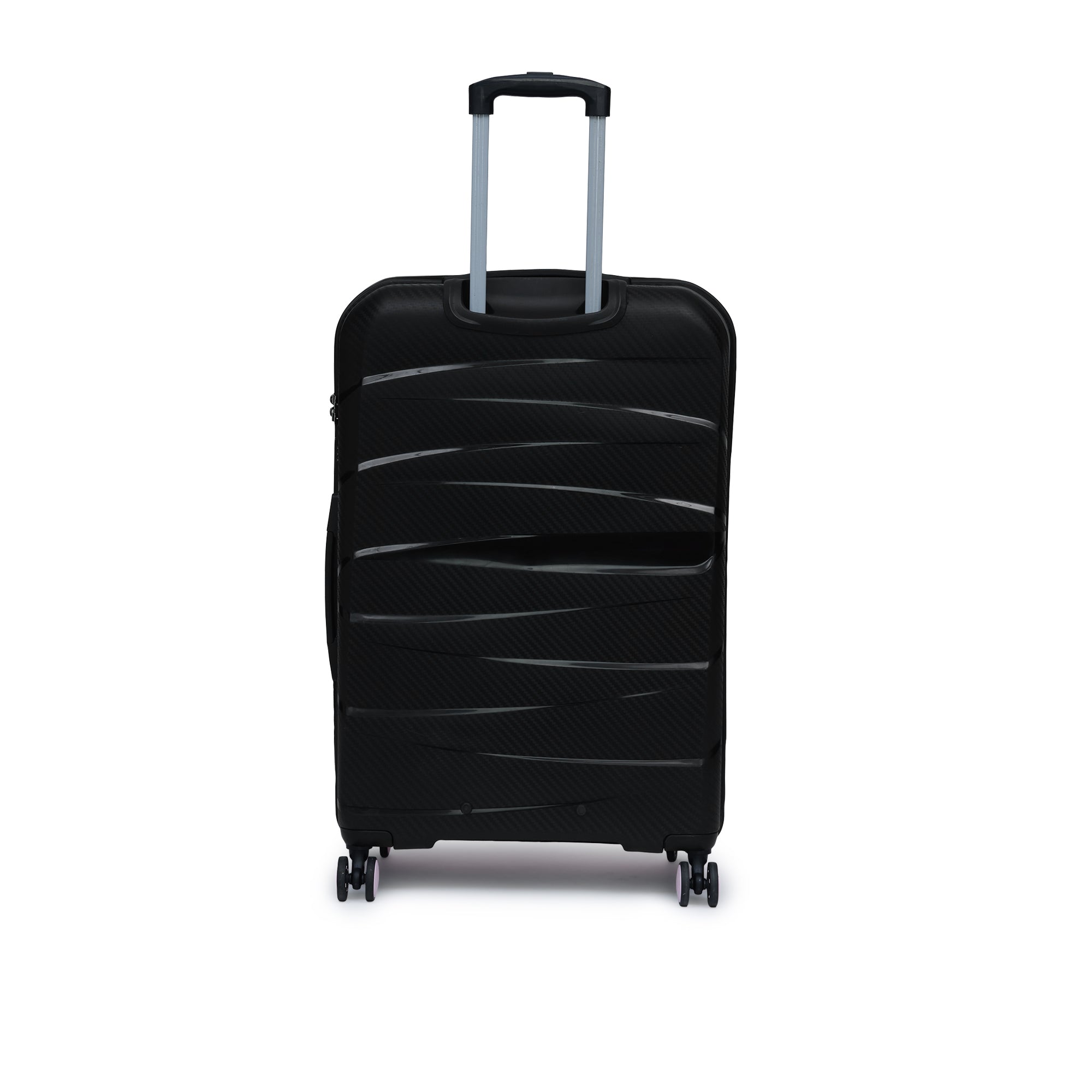 London Dual Pink-Black Large Trolley