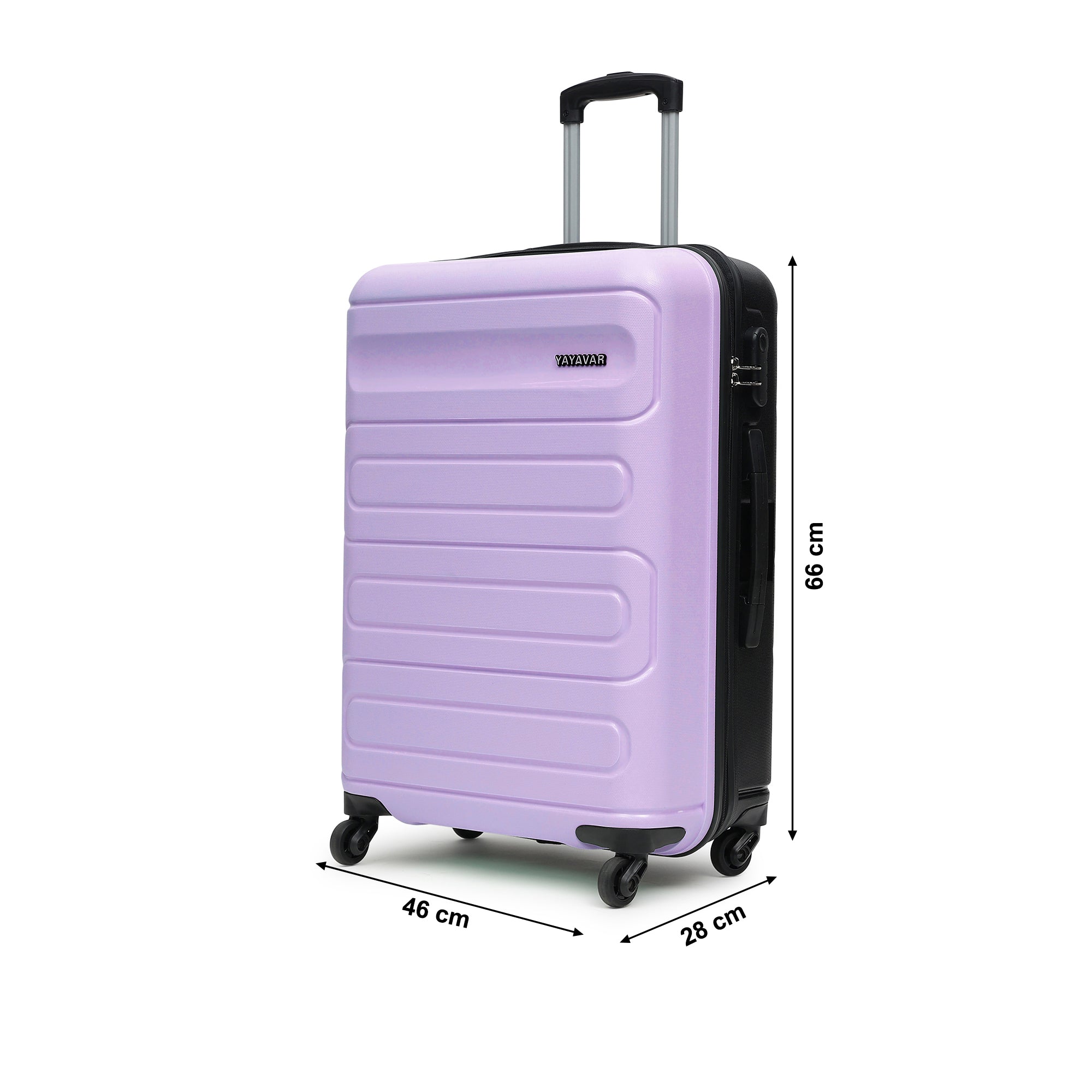 Tokyo Dual Violet-Black Medium Trolley