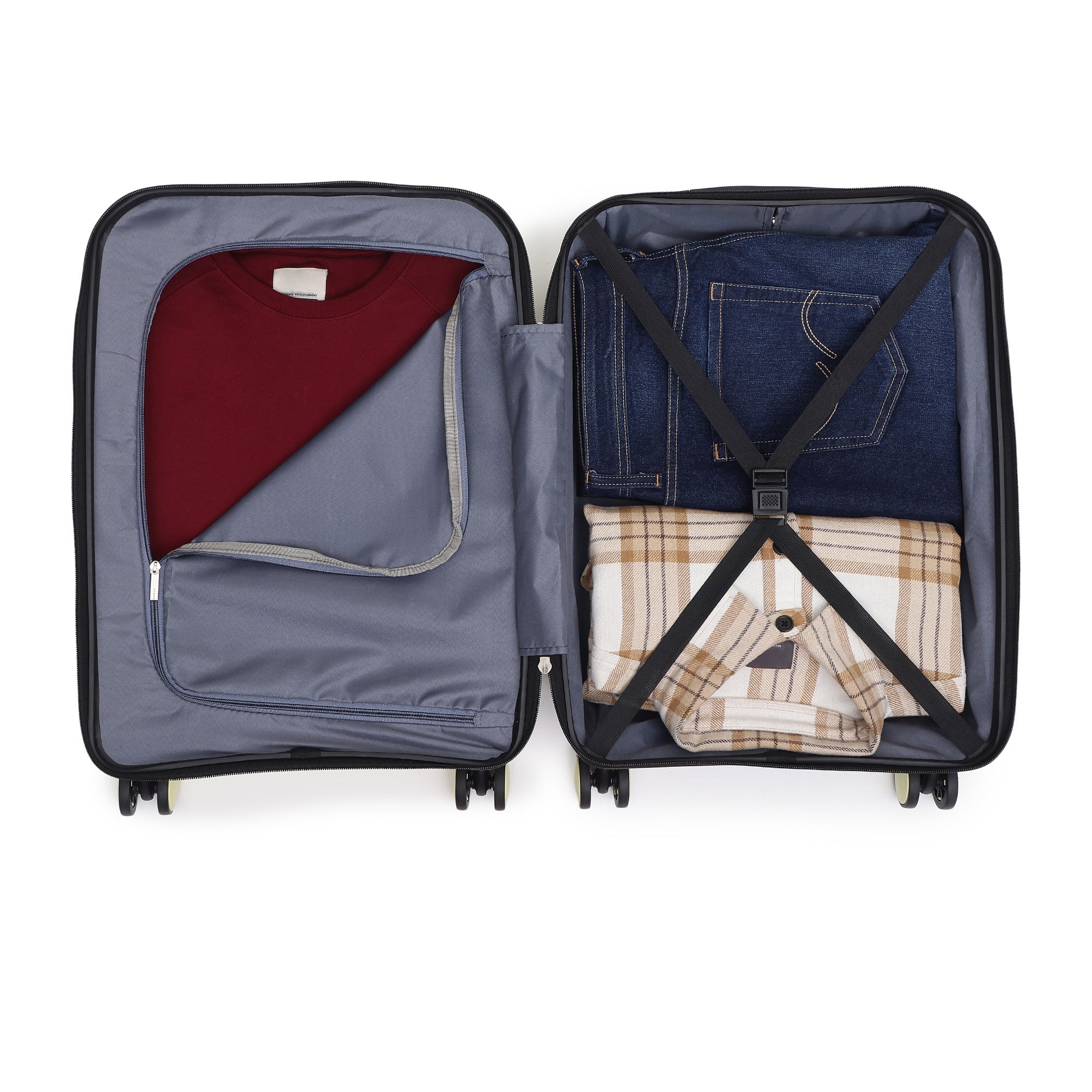 London Dual Yellow-Black Small Trolley