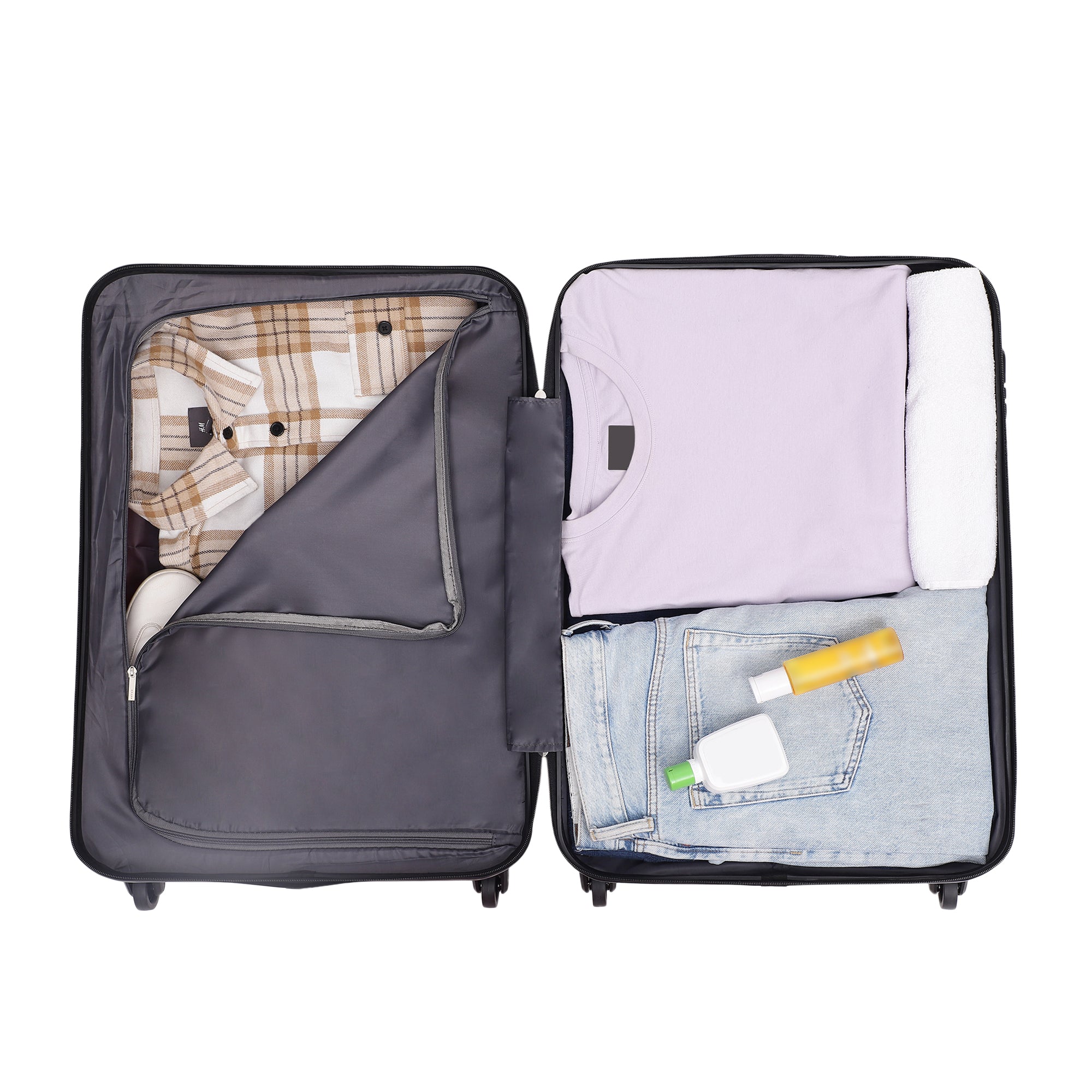Tokyo Dual Red-Black Medium Trolley