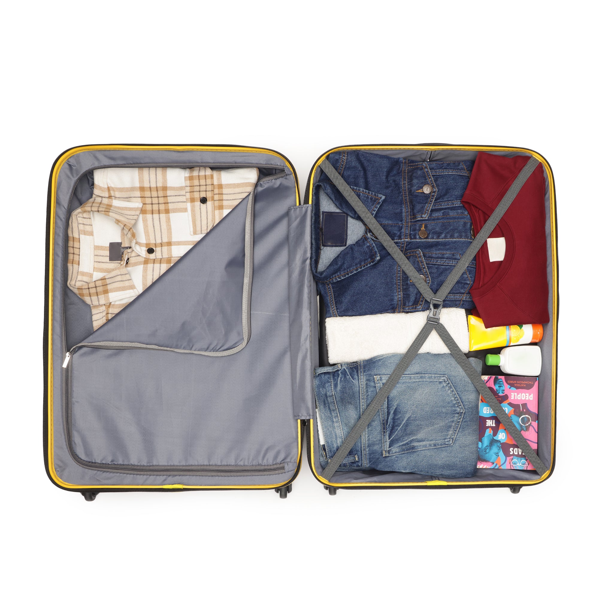 Superman Yellow Set Of 3 Trolley