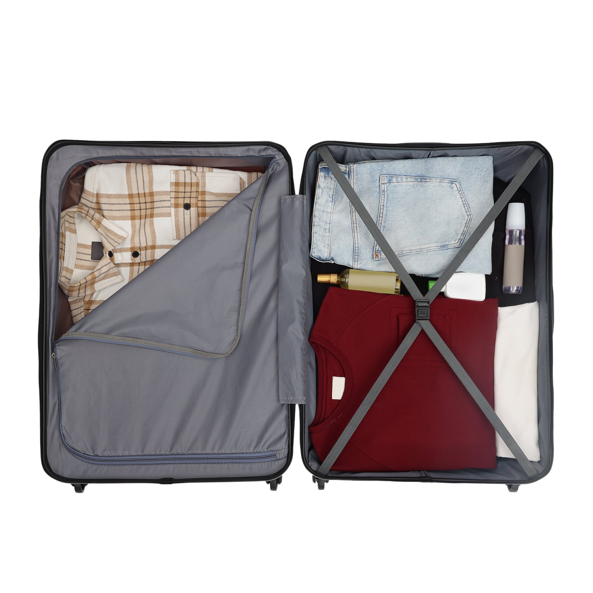 Tokyo Plus Yellow-Teal Set Of 3 Trolley