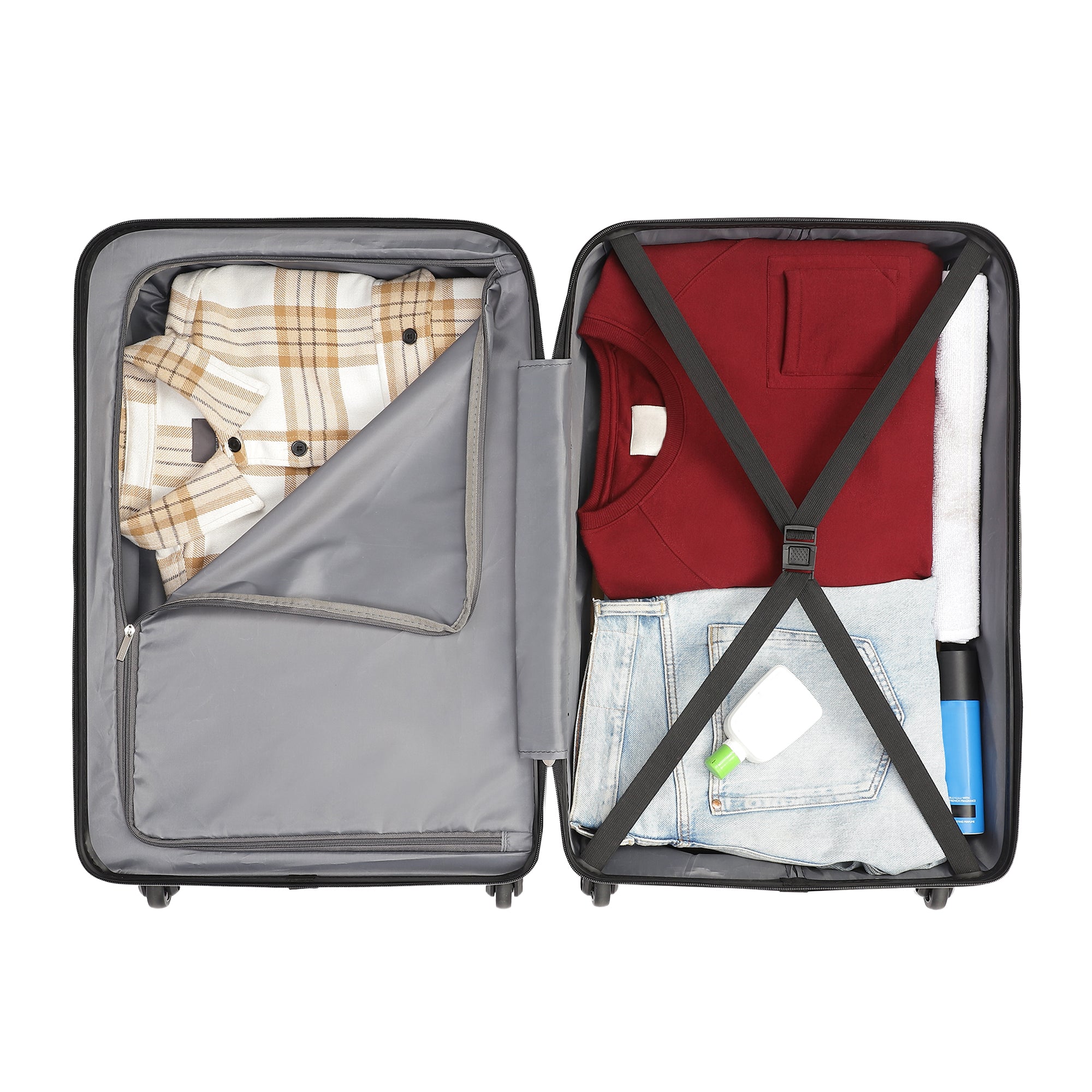 Monaco Violet Set Of 2 Trolley