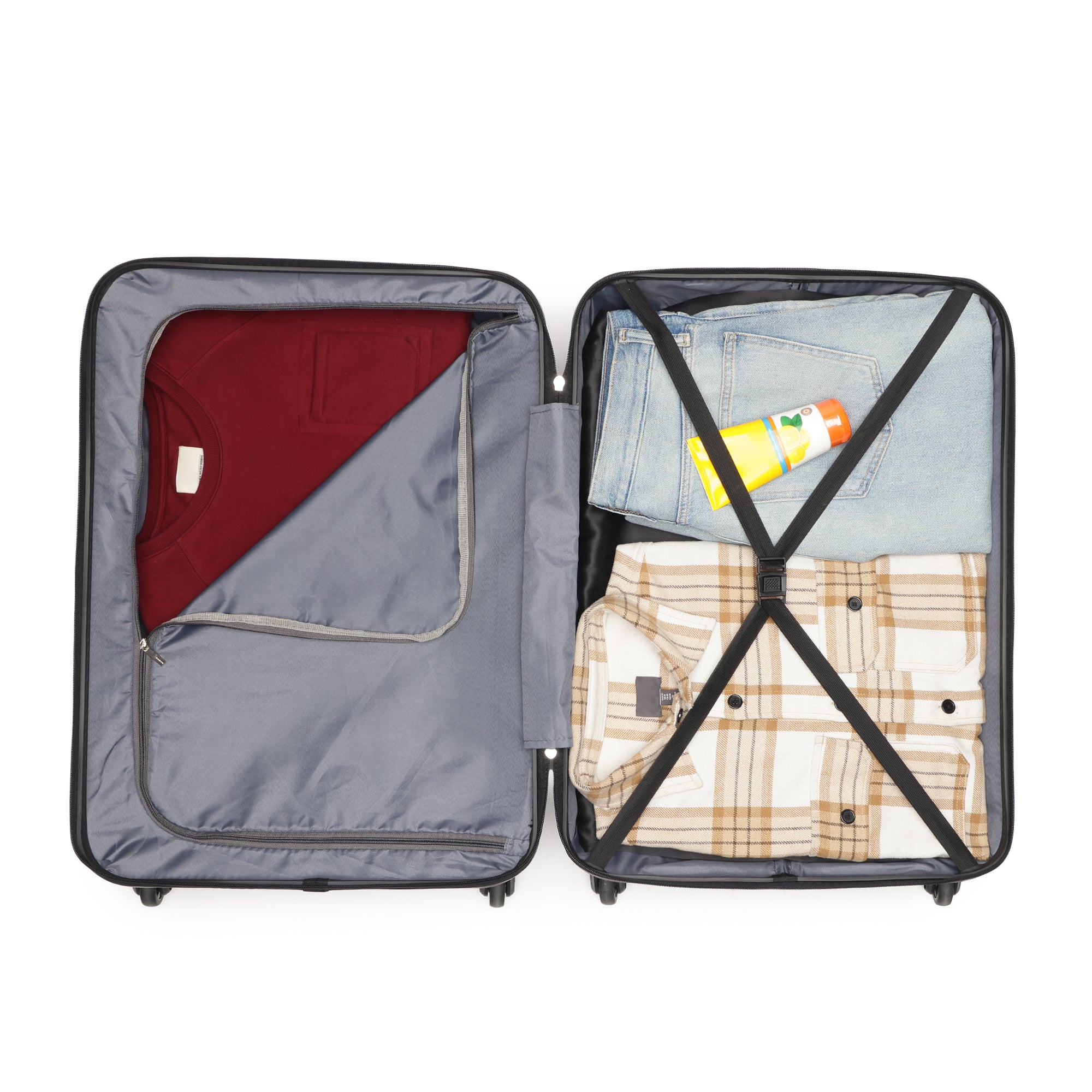 Tokyo Dual Green-Black Set Of 2 Trolley