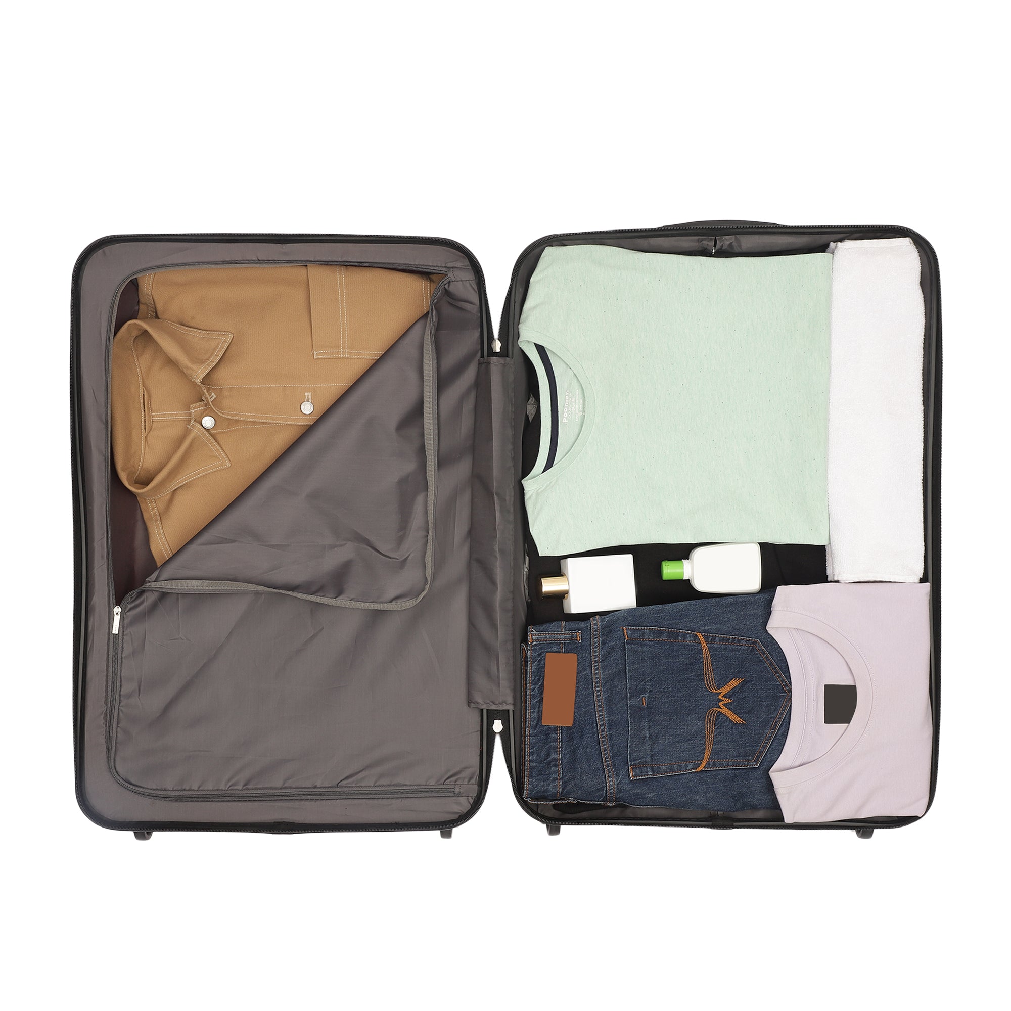 Tokyo Dual Yellow-Black Large Trolley