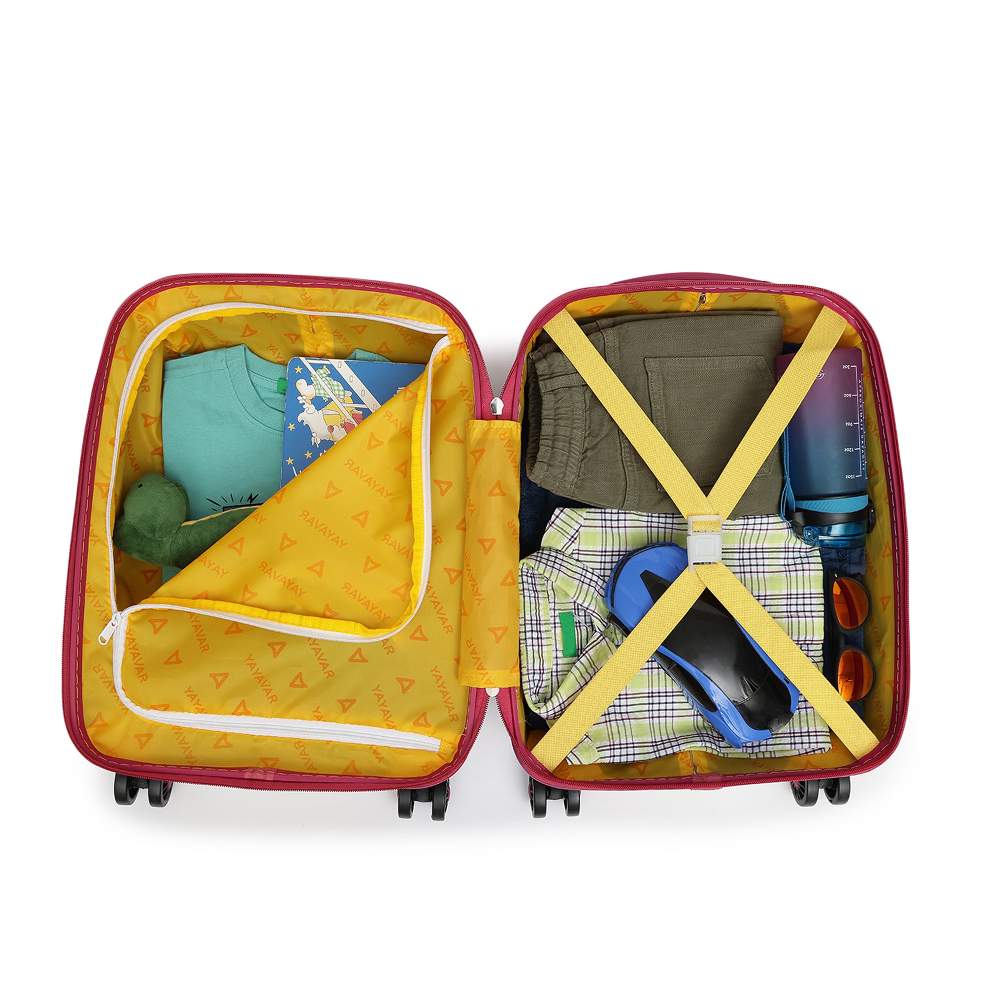 Pink princess for kids small trolley