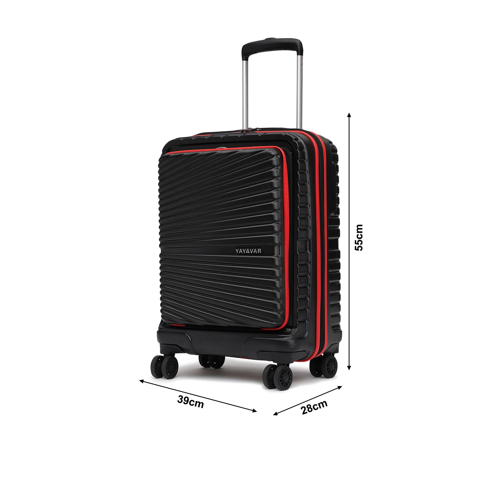 Berlinpro Red Front Open Trolley