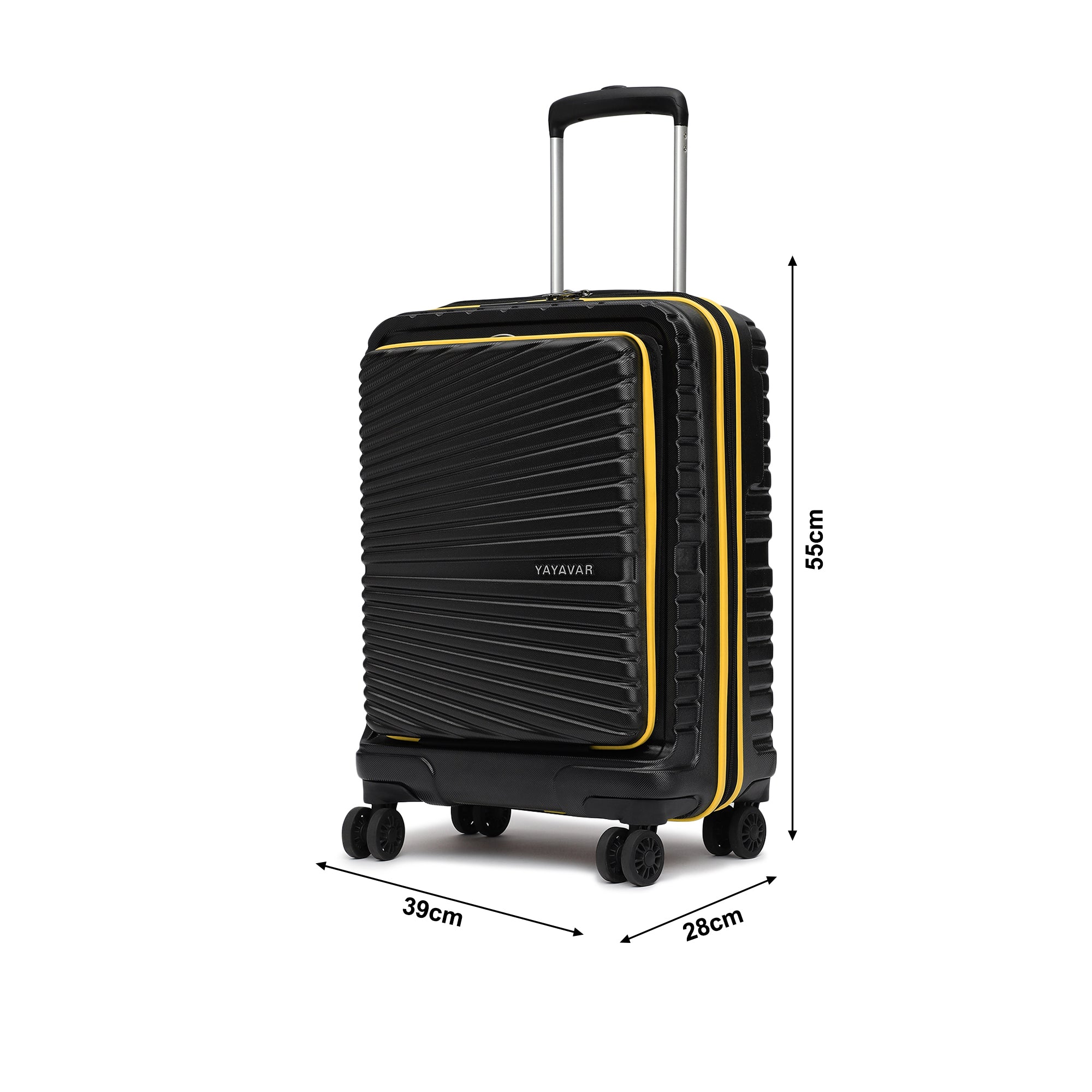 Berlinpro Yellow Front Open Trolley