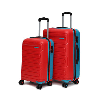 Tokyo Remix Red-Teal Set Of 2 Trolley
