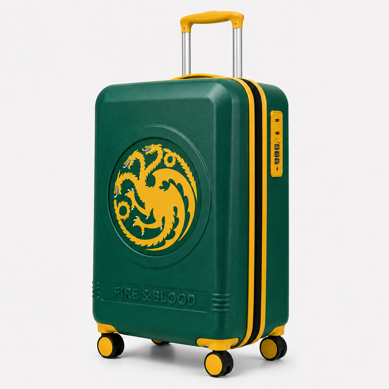 House Of The Dragon Green Medium Trolley