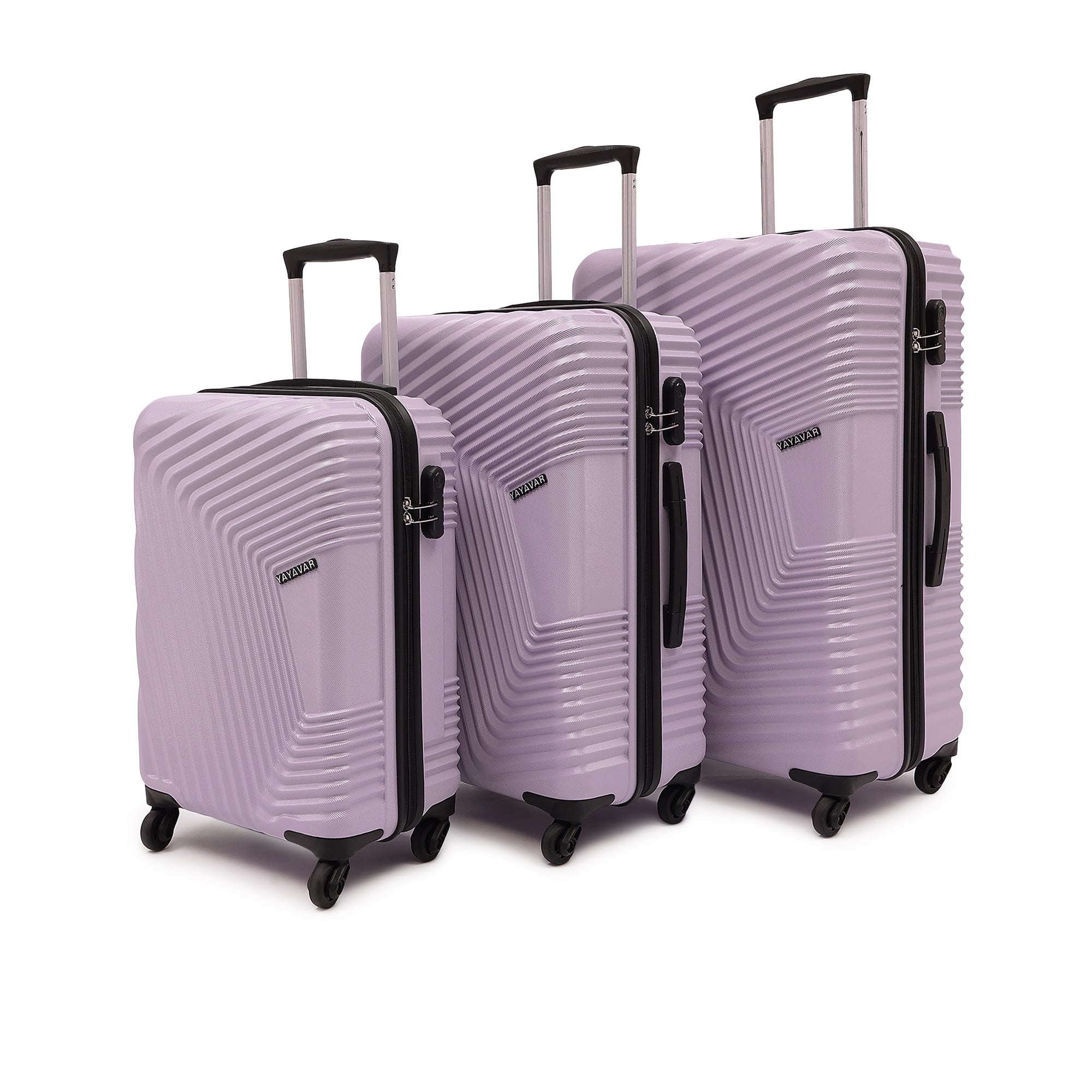 Monaco Violet Set Of 3 Trolley