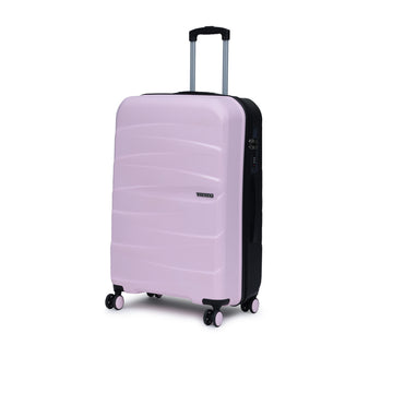 London Dual Pink-Black Large Trolley