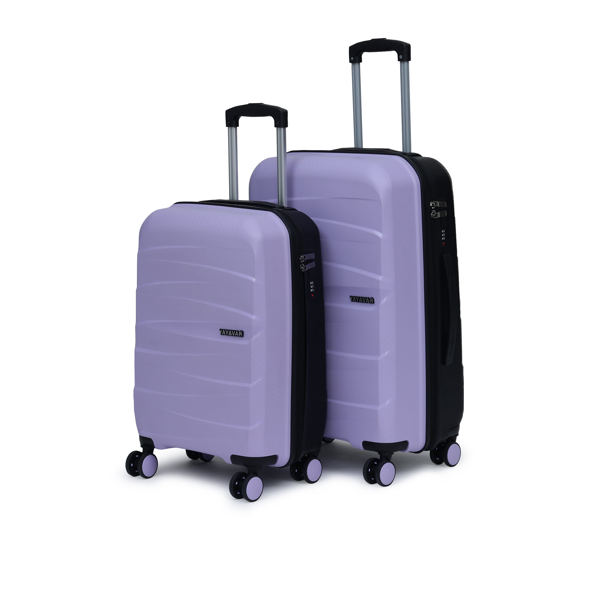 London Dual Violet-Black Set Of 2 Trolley