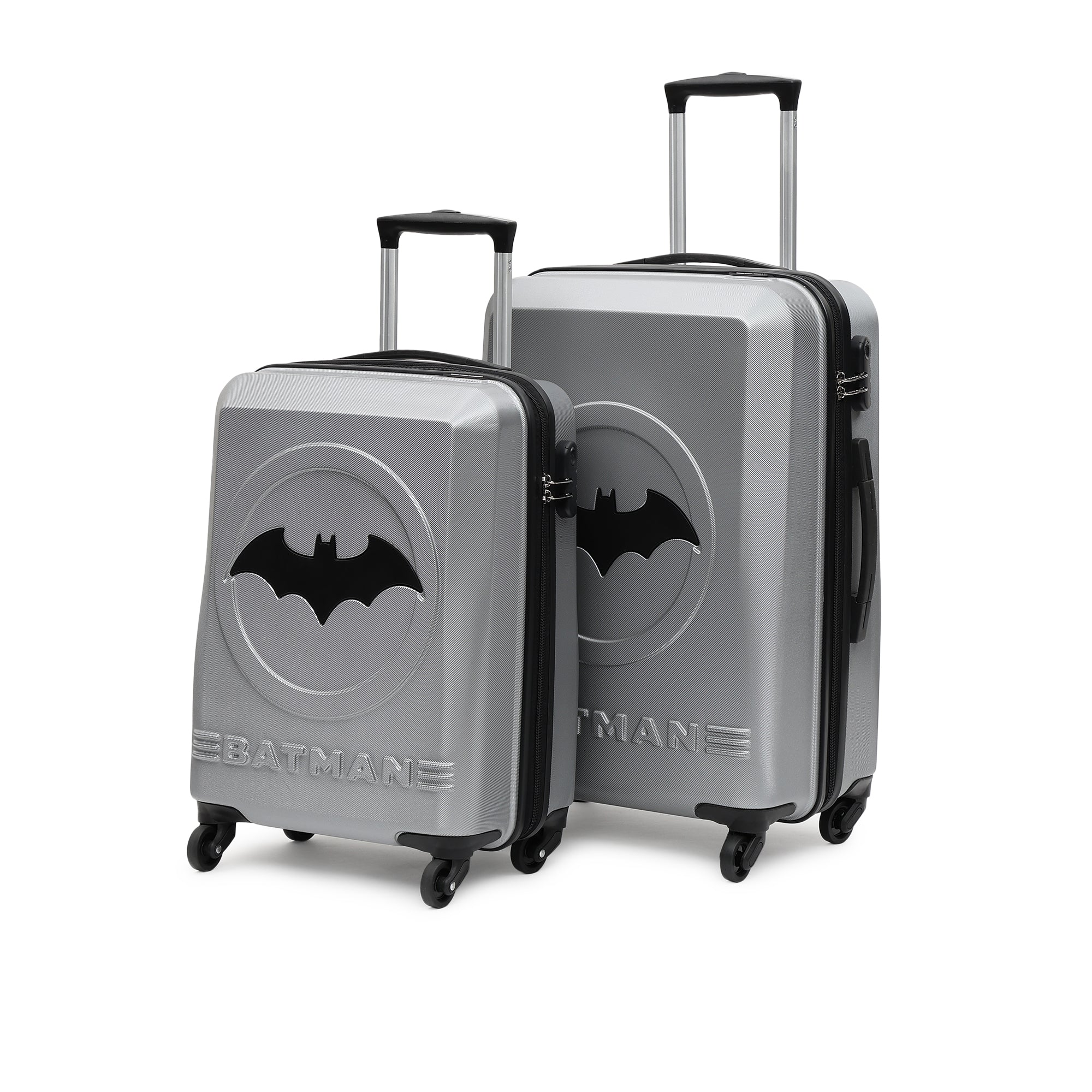 Batman Silver Set of 2 Trolley