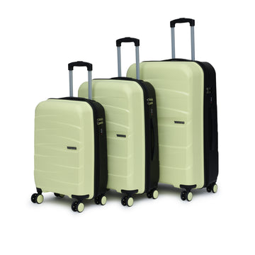 London Dual Yellow-Black Set Of 3 Trolley