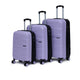 London Dual Violet-Black Set Of 3 Trolley