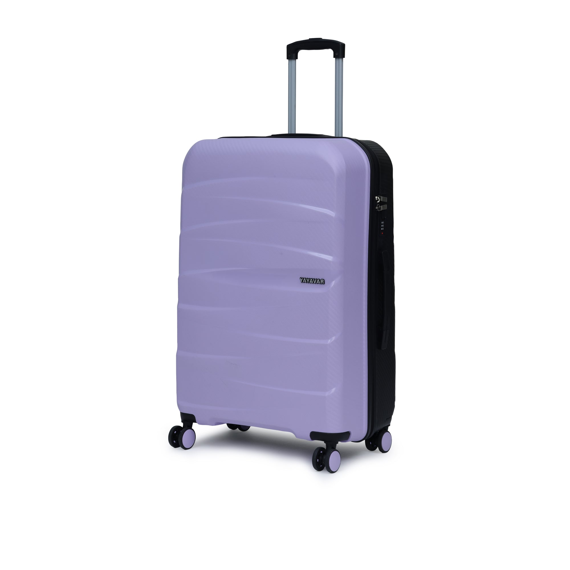 London Dual Violet-Black Large Trolley
