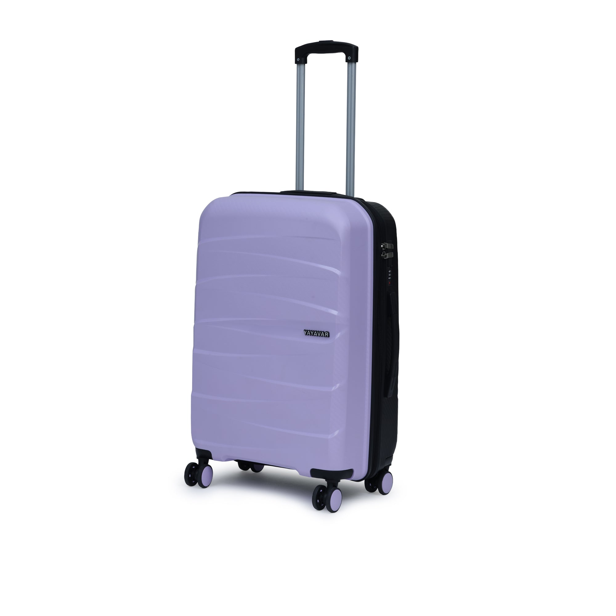 London Dual Violet-Black Medium Trolley