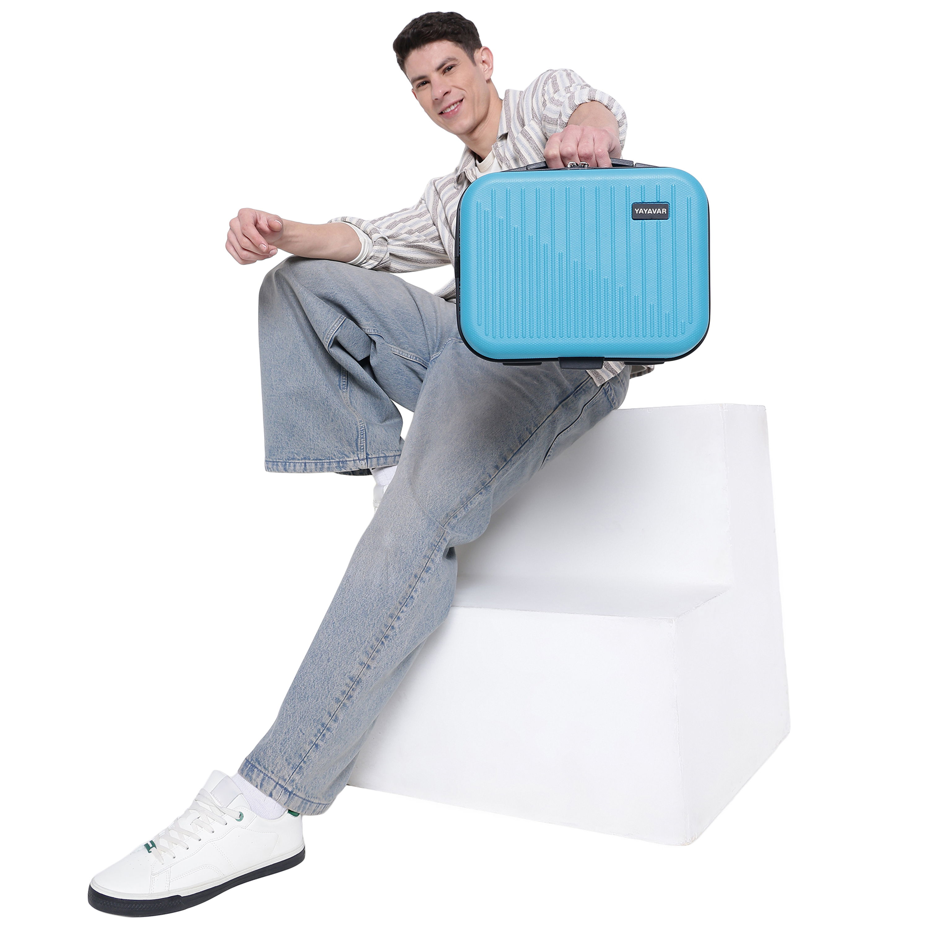 CAIRO VANITY BAG- TEAL