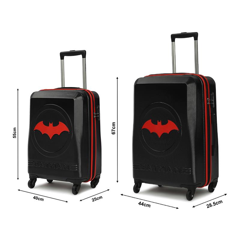 Batman Red Set of 2 Trolley