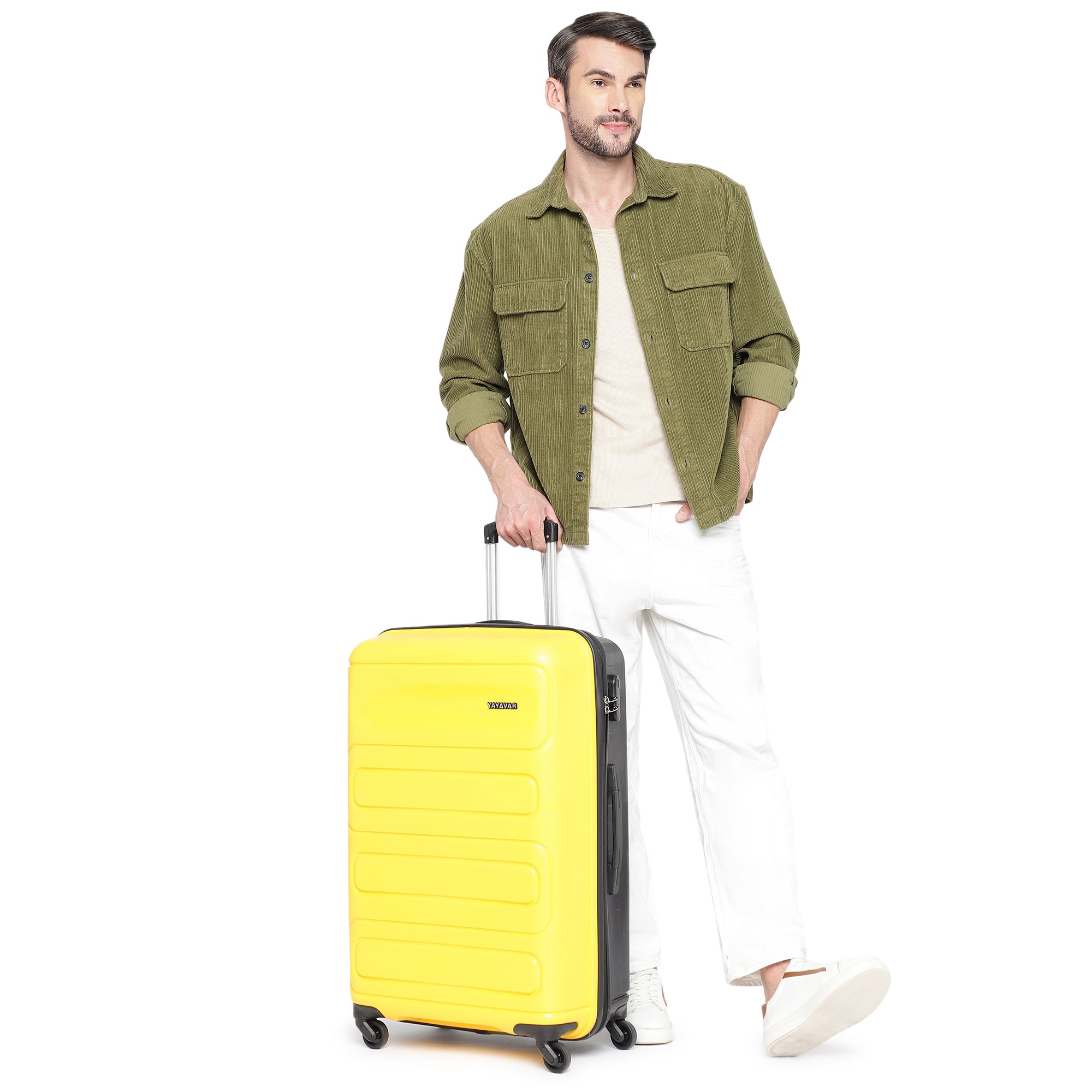 Tokyo Dual Yellow-Black Large Trolley