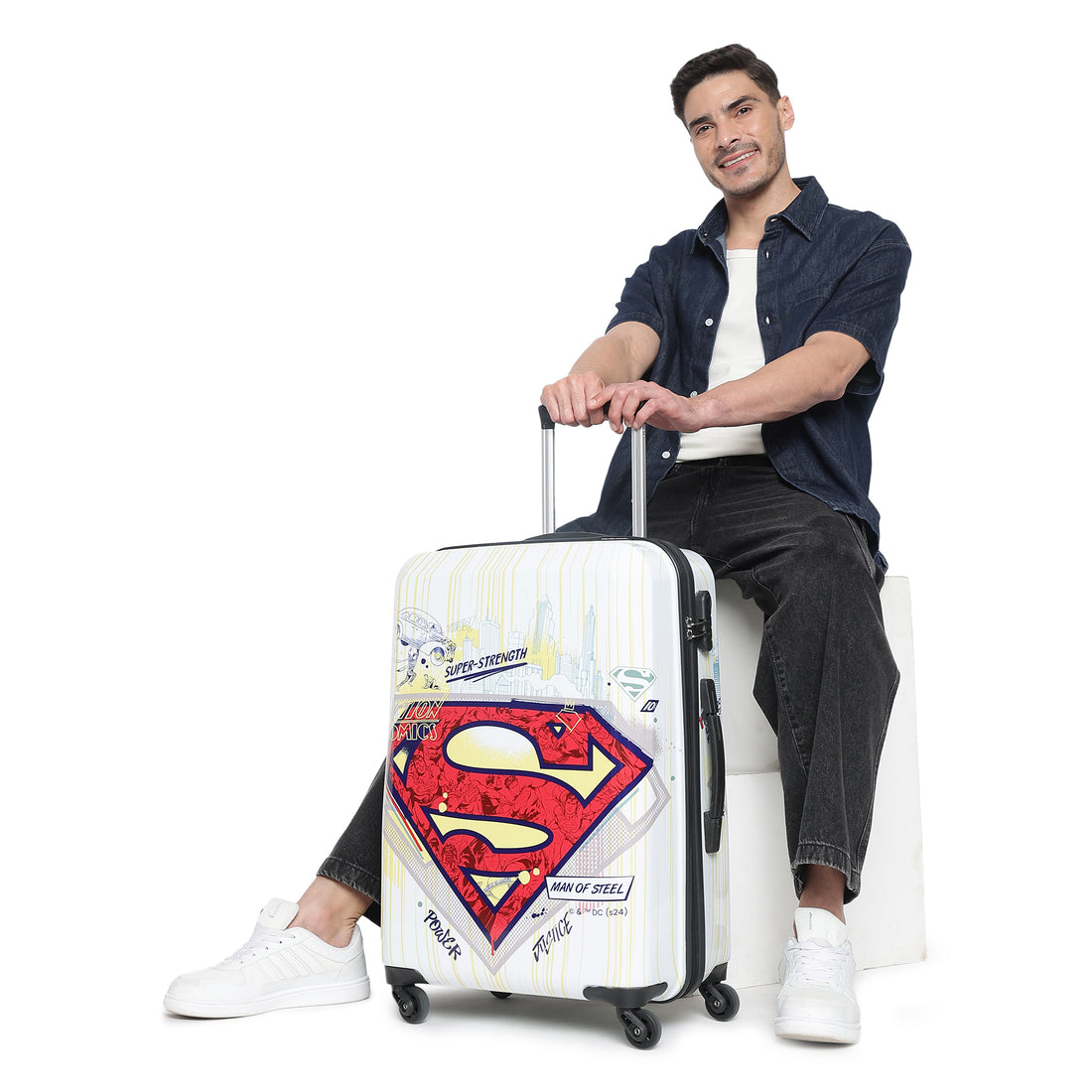 Superman Printed Medium Trolley