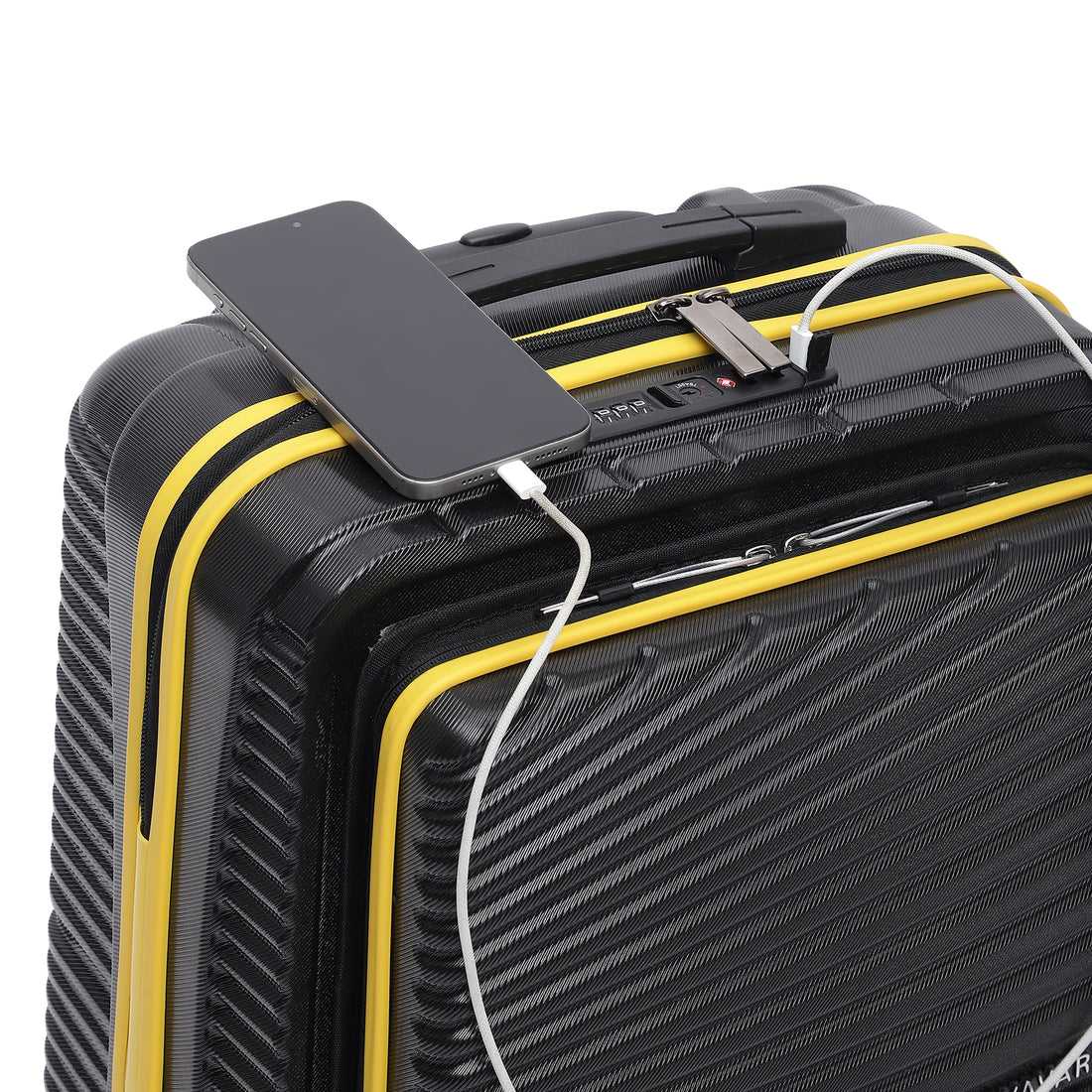 Berlinpro Yellow Front Open Trolley