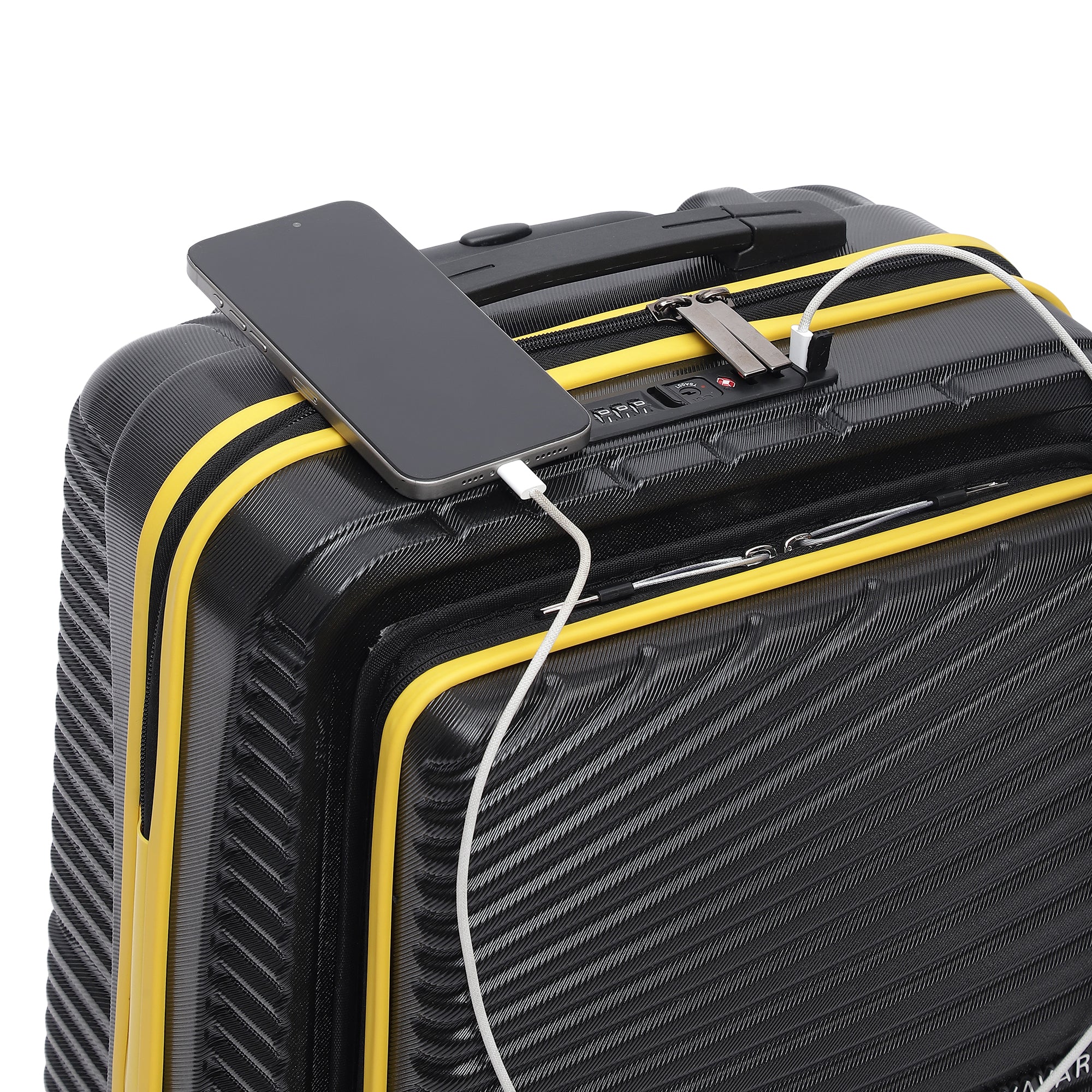 Berlinpro Yellow Front Open Trolley
