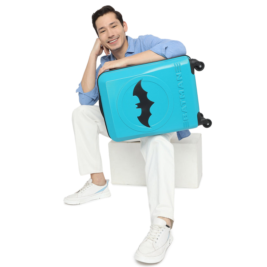 Batman Teal Small Trolley