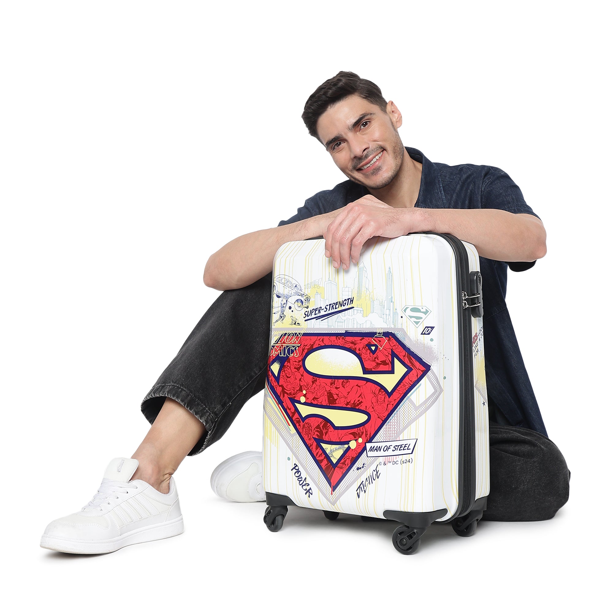 Superman Printed Small Trolley