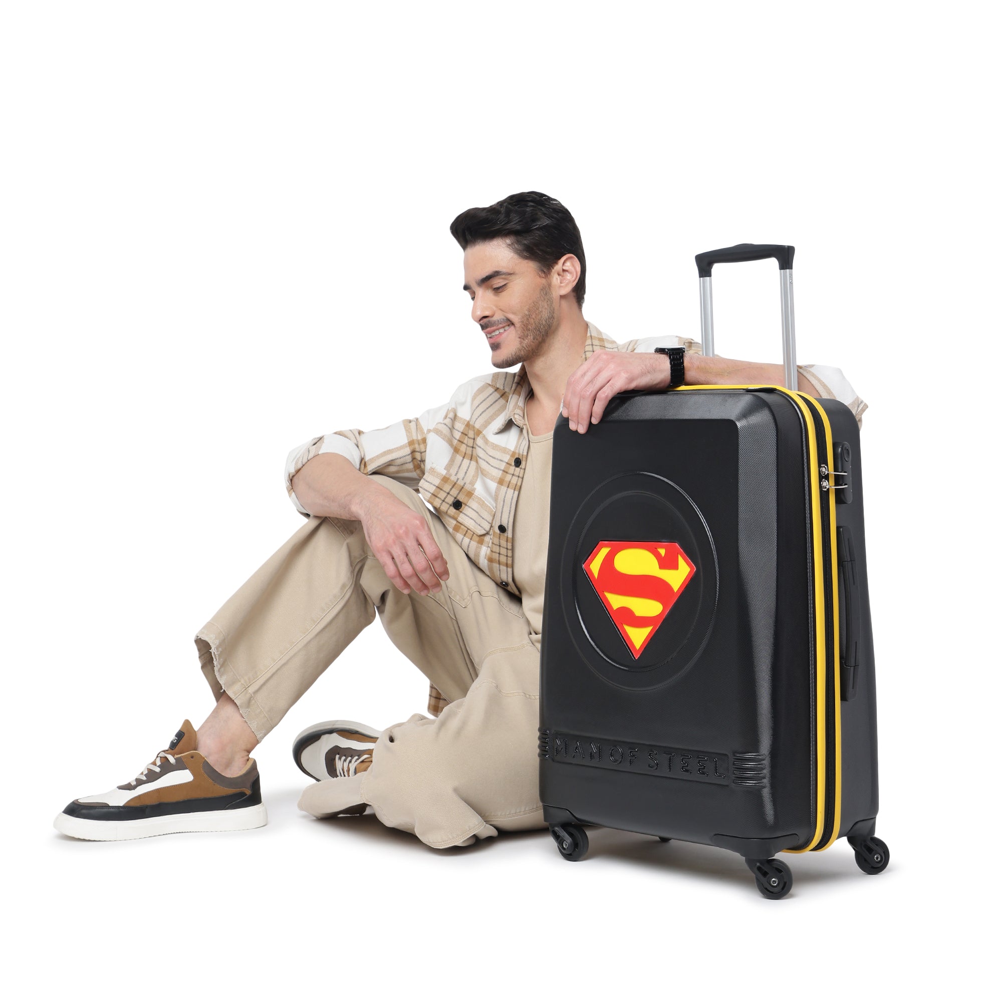 Superman Yellow Medium Trolley