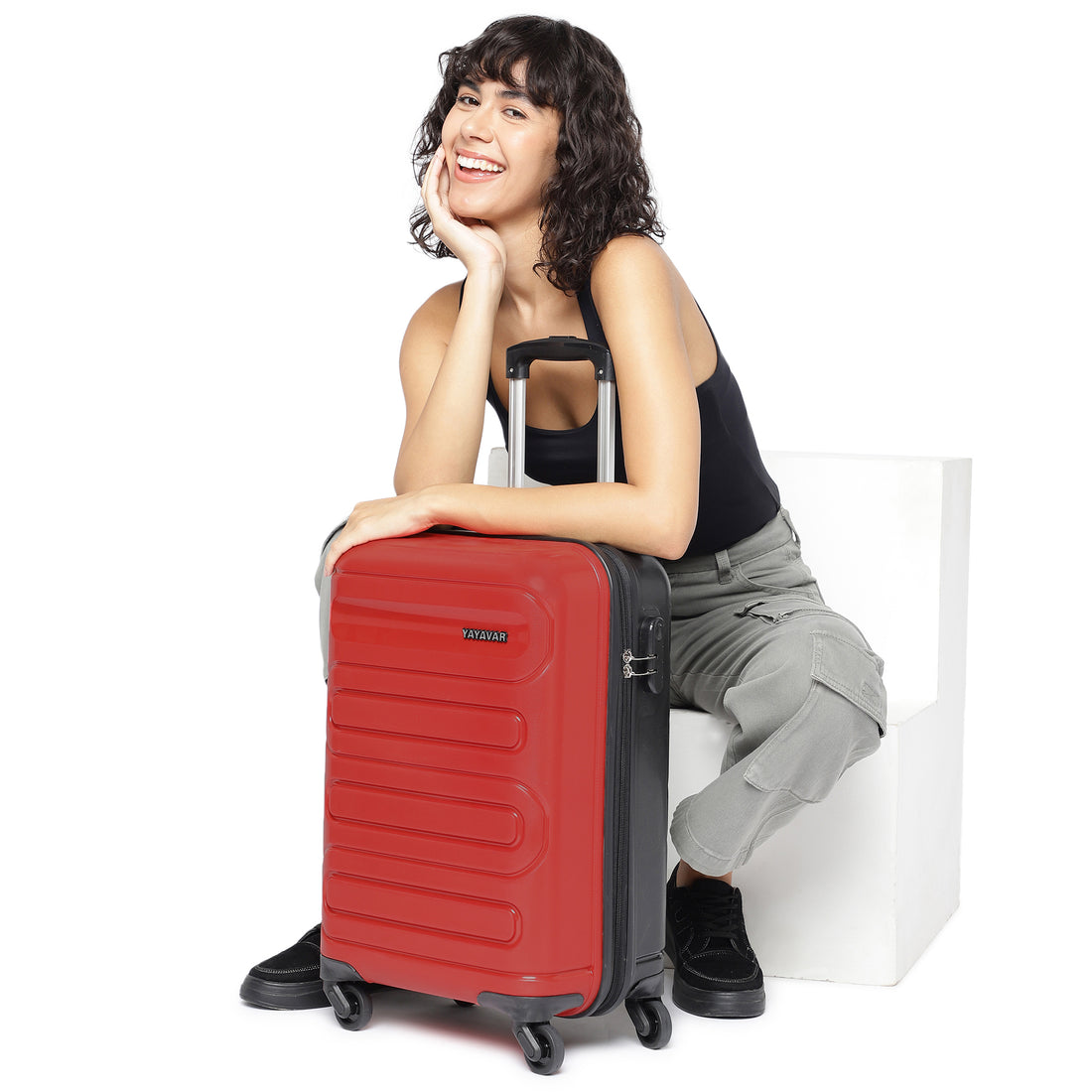 Tokyo Dual Red-Black Small Trolley