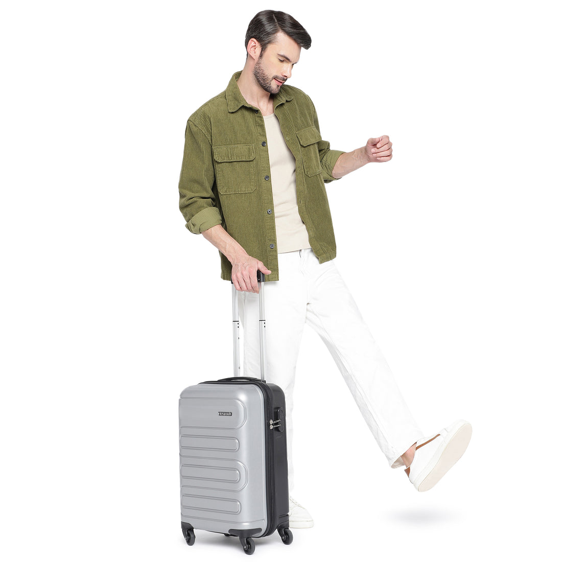 Tokyo Dual Silver-Black Small Trolley