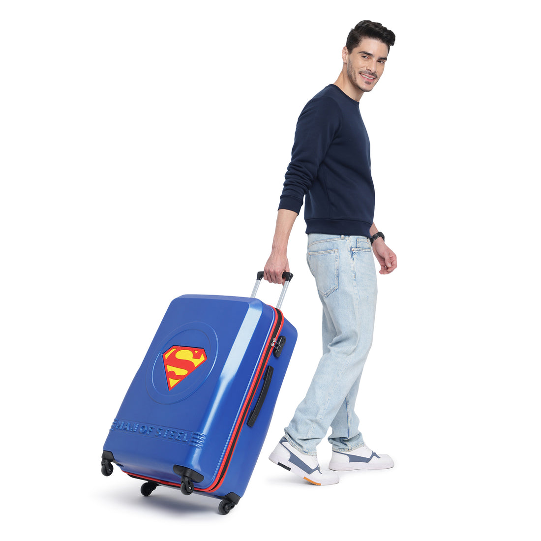 Superman Blue Large Trolley