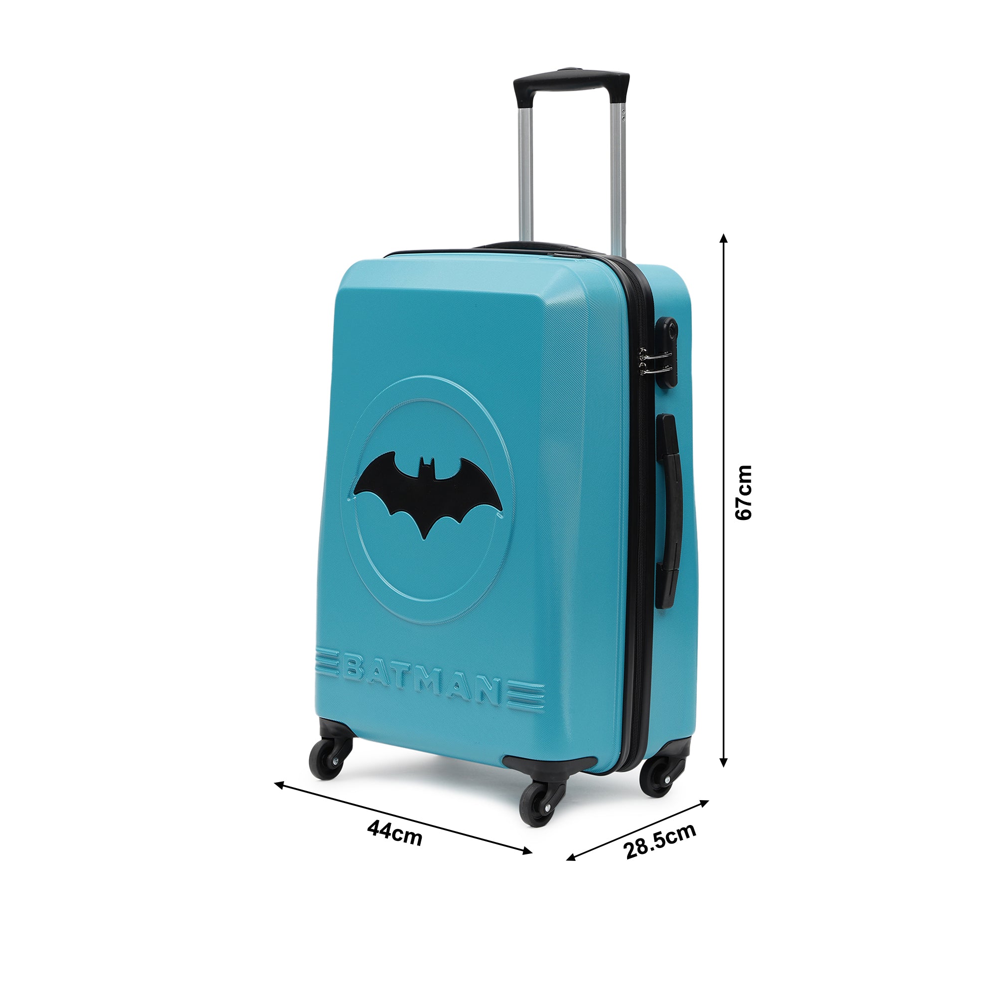 Batman Teal Medium Trolley