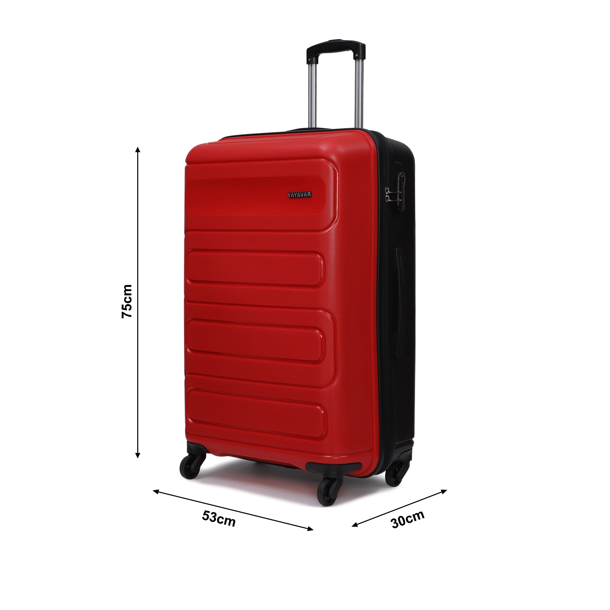 Tokyo Dual Red-Black Large Trolley