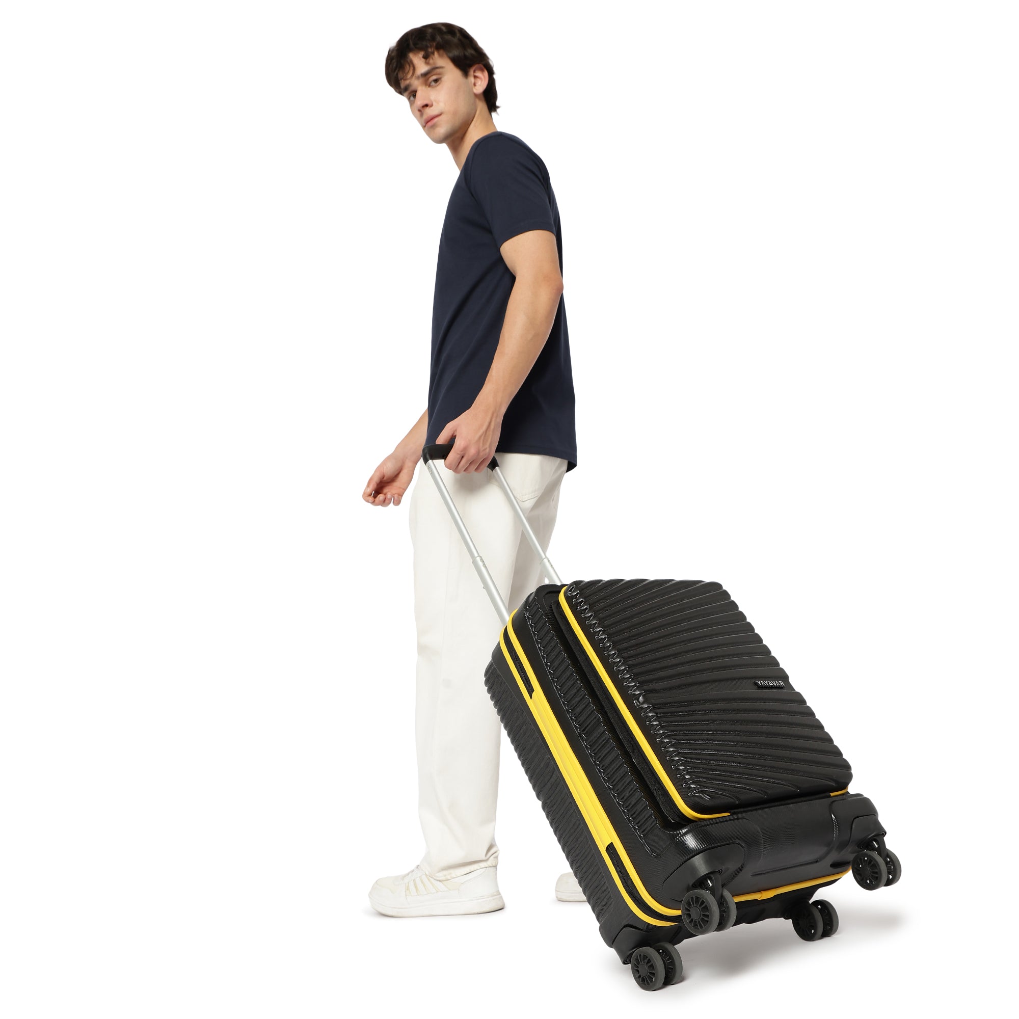 Berlinpro Yellow Front Open Trolley
