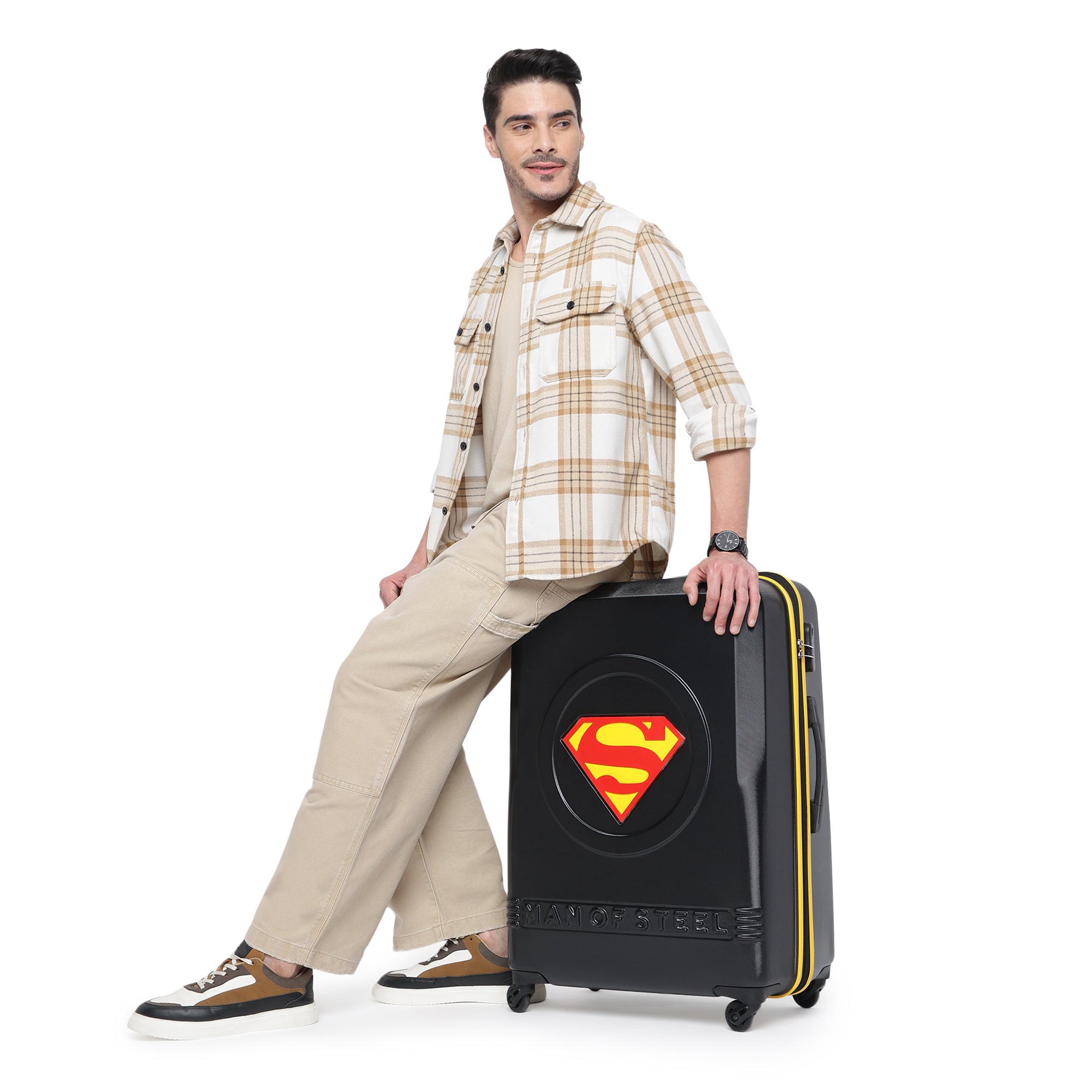 Superman Yellow Set Of 3 Trolley