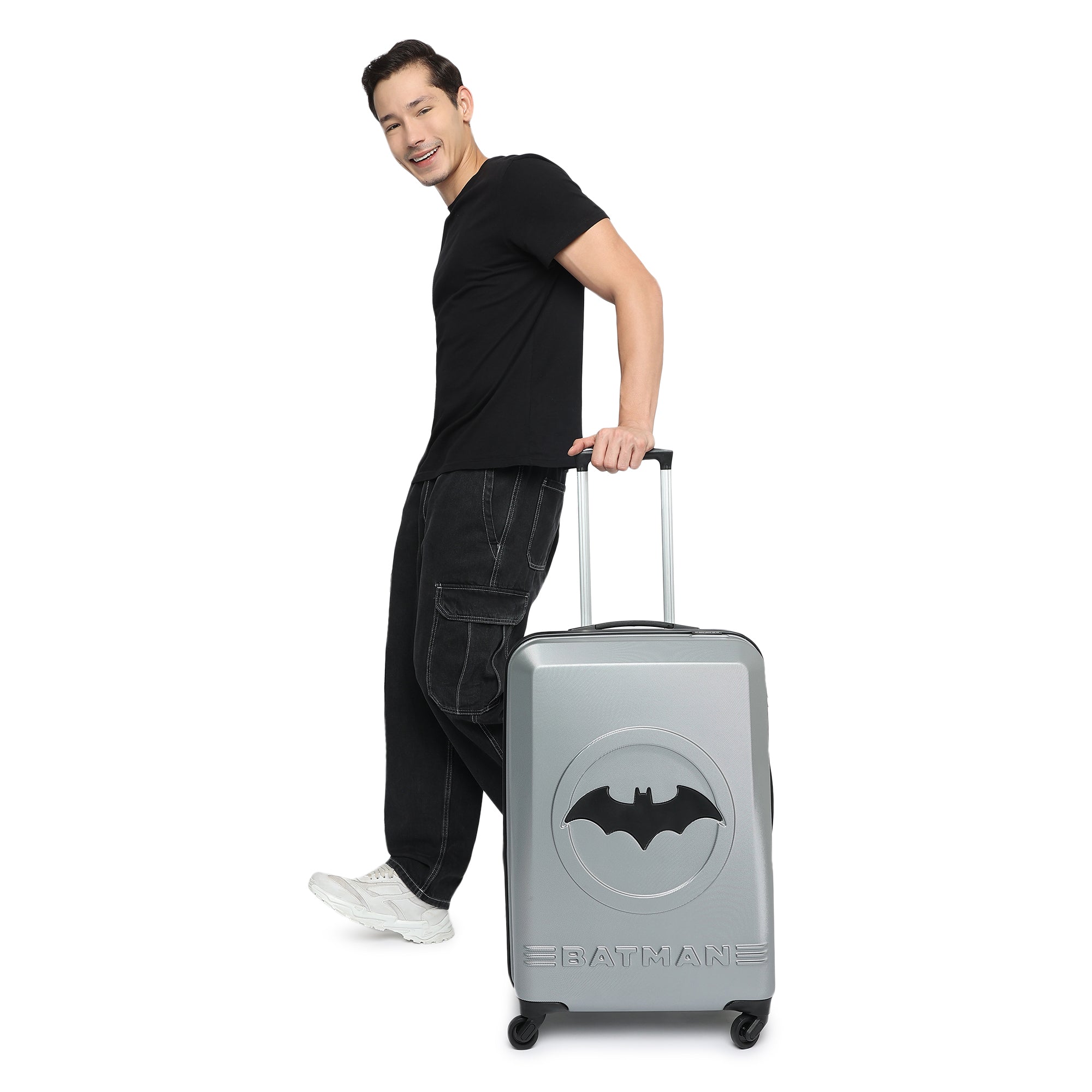 Batman Silver Set of 2 Trolley