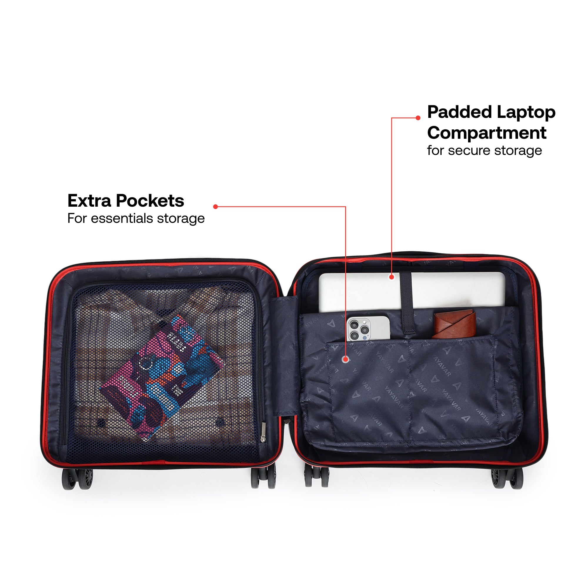 Berlin Laptop Overnighter Red