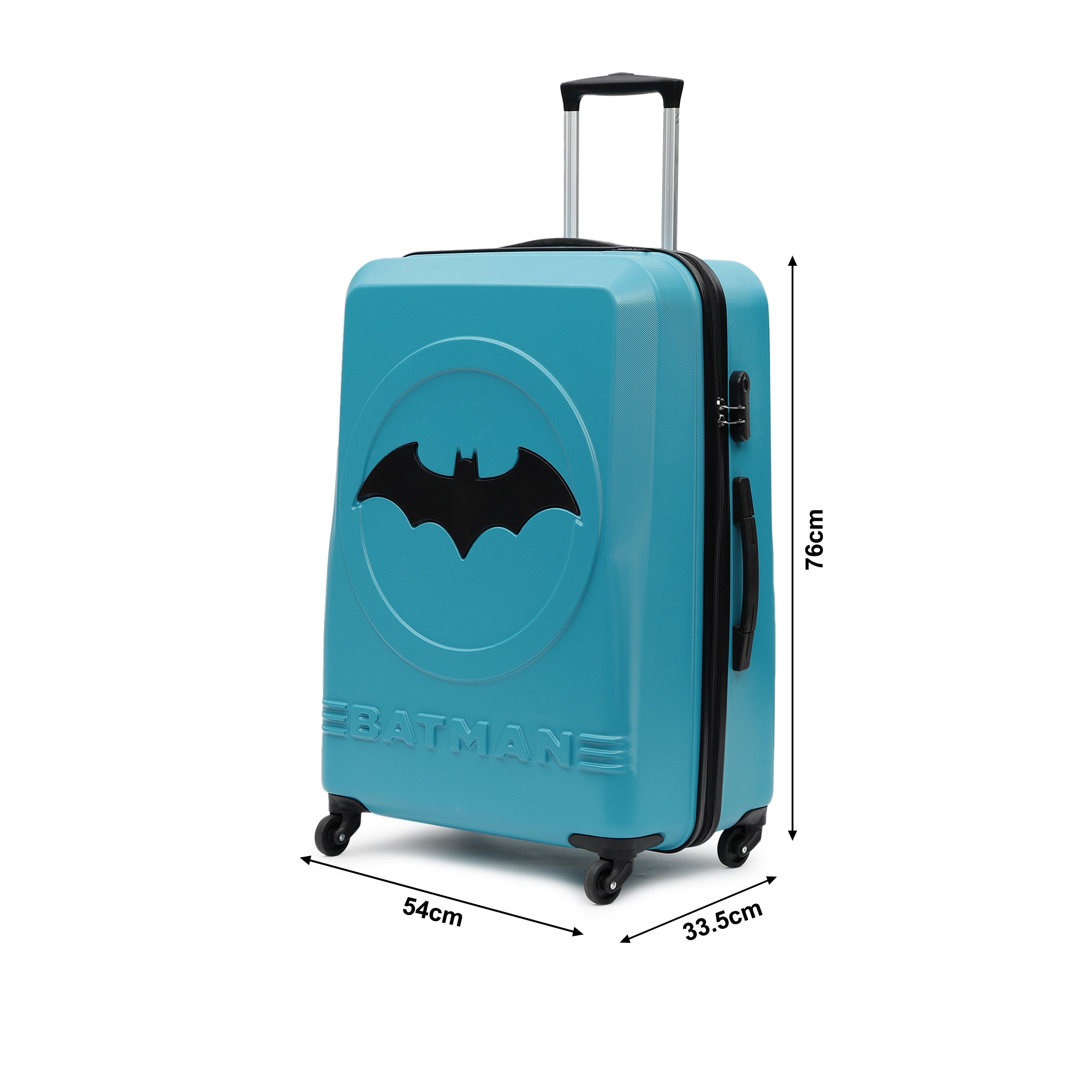 Batman Teal Large Trolley