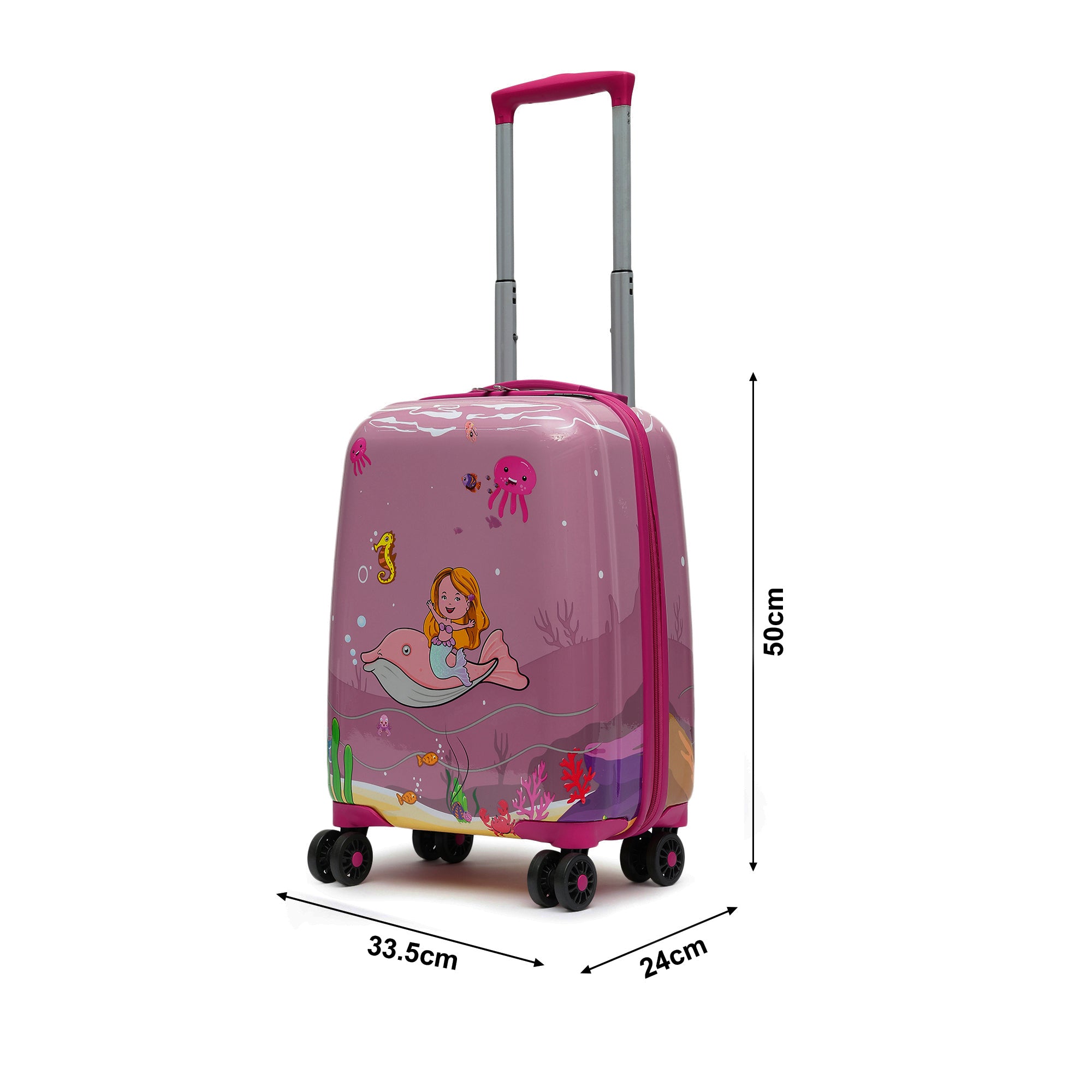 Mermaid Princess for Kids Small Trolley