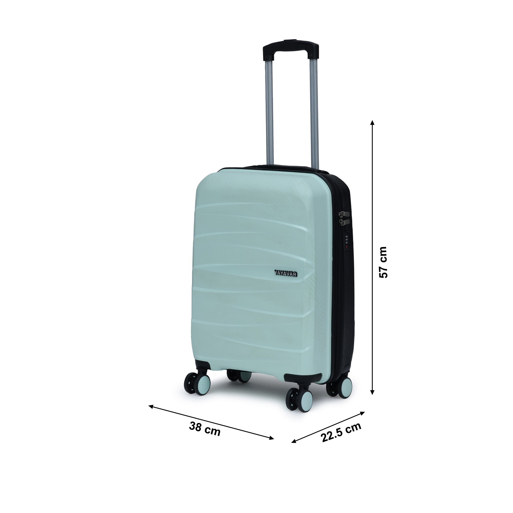 London Dual Green-Black Small Trolley