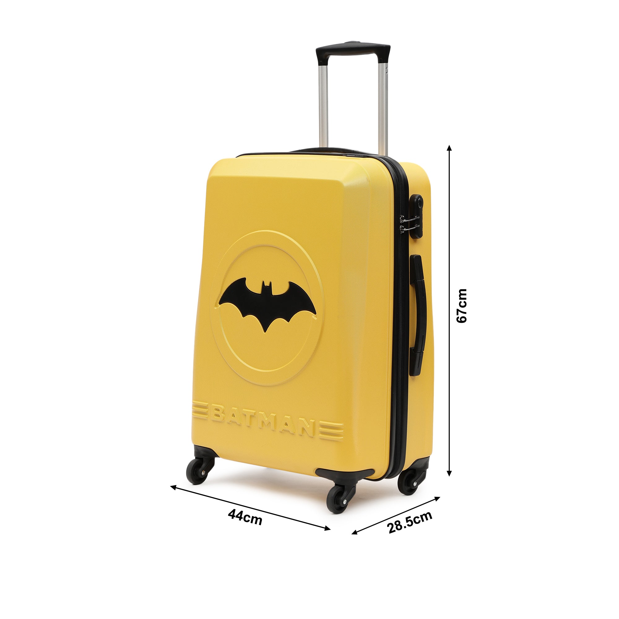 Batman Yellow-Shell Medium Trolley