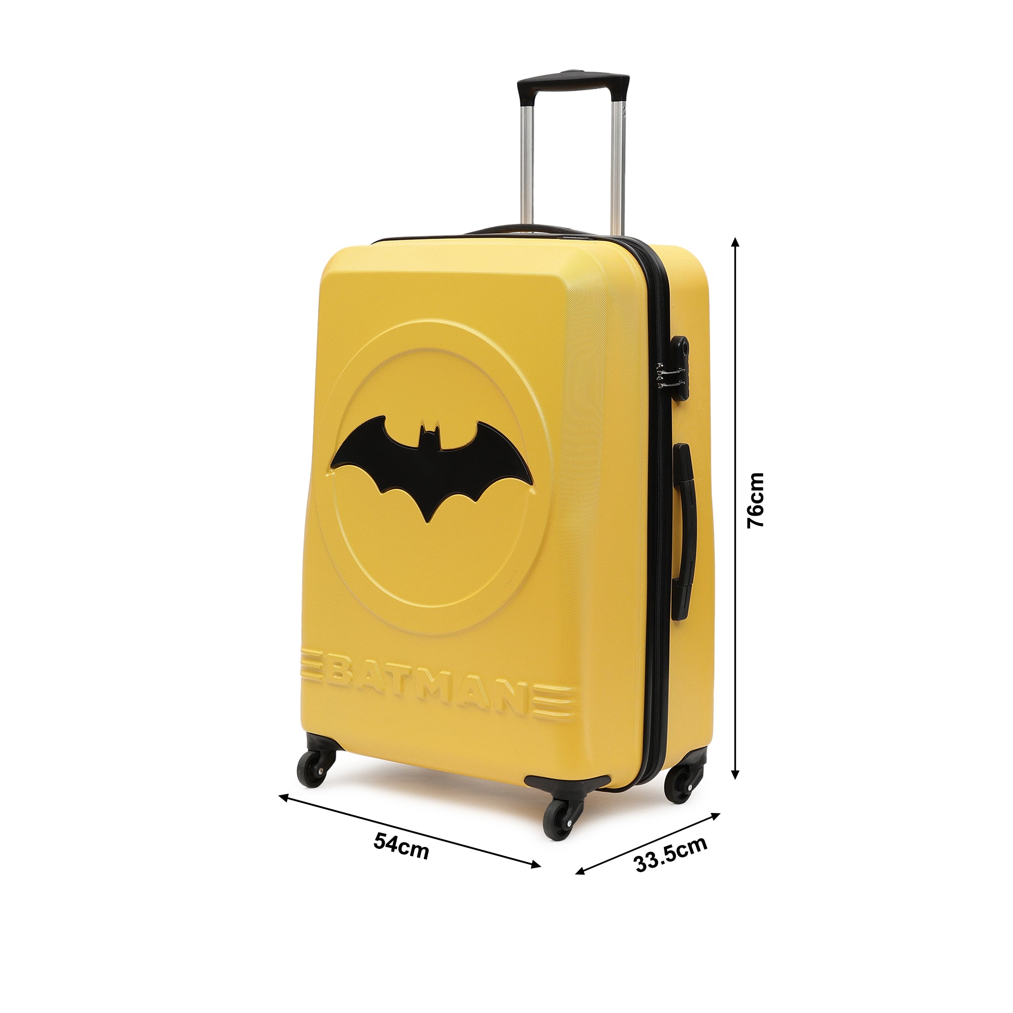 Batman Yellow-Shell Large Trolley